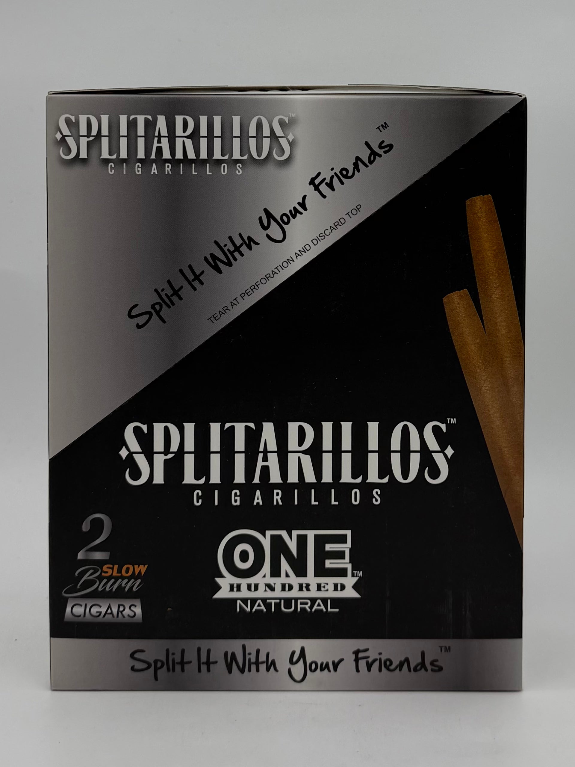 Splitarillos One Hundred Natural Cig 2/$.99 2/15pk
