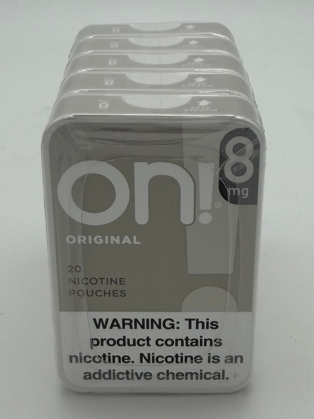 On! Original 8MG 5ct /20 Nicotine Pouches