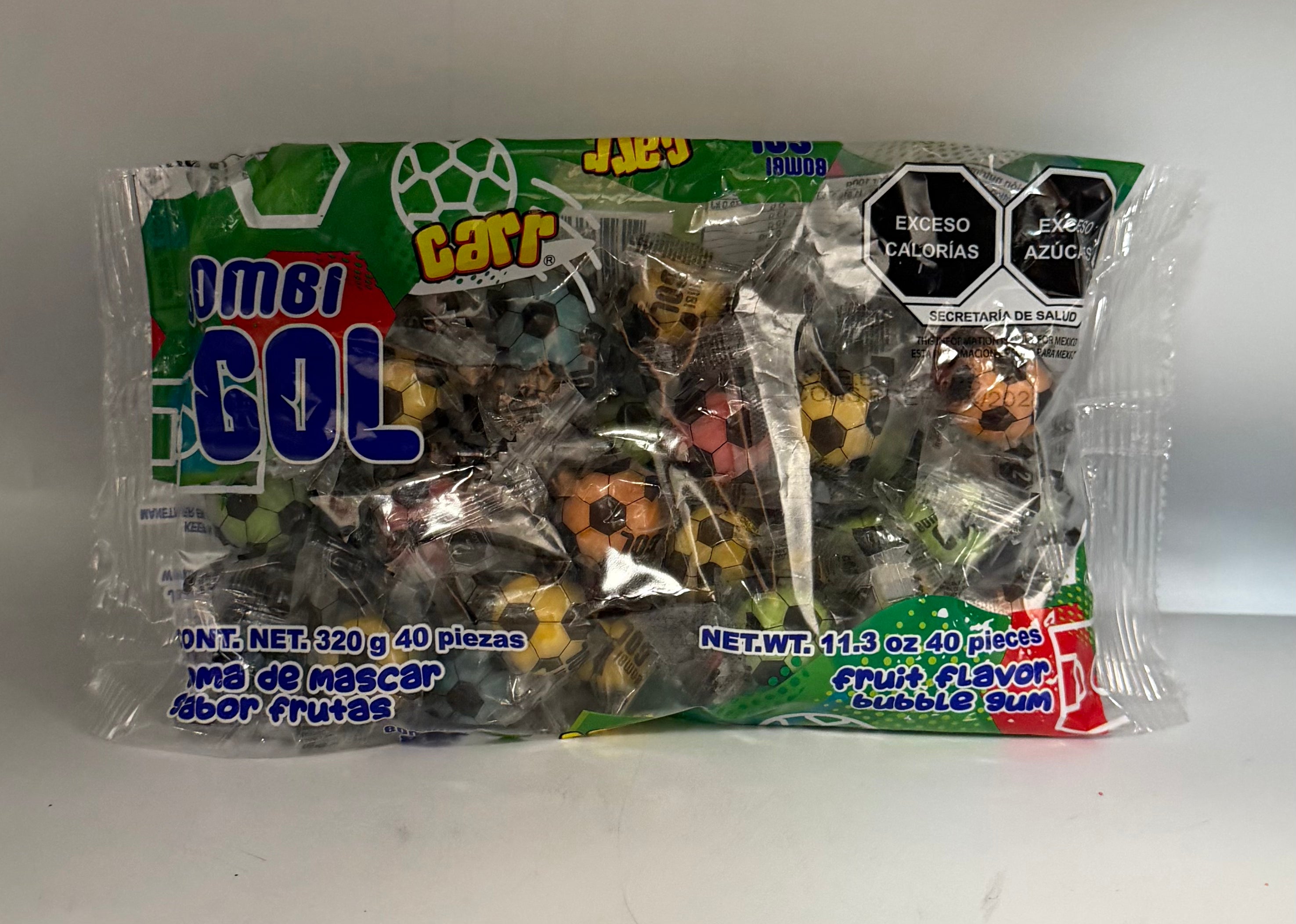 Bombl Gol Bubble Gum 11.3oz/40ct