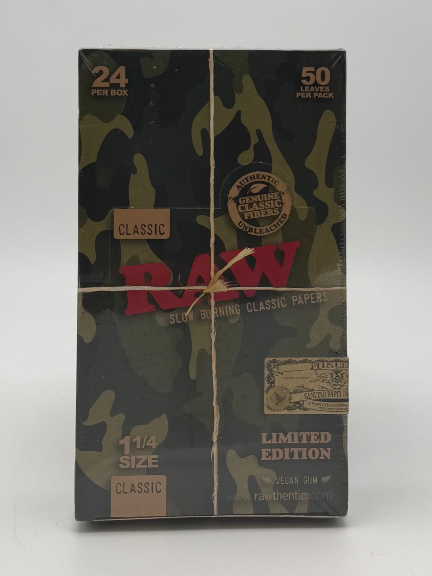 Raw Paper 1-1/4 Limit Ed 24ct