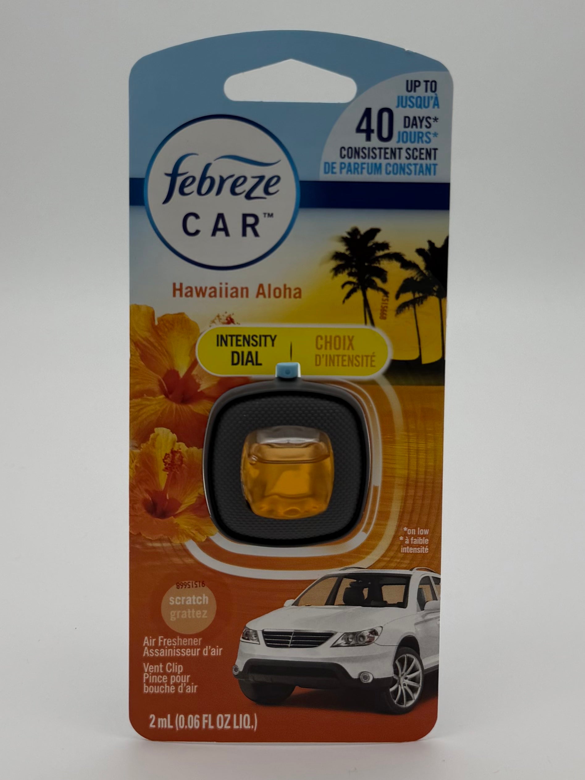 Febreze Car Vent Clip Hawaiian Aloha 2ml (0.06oz)