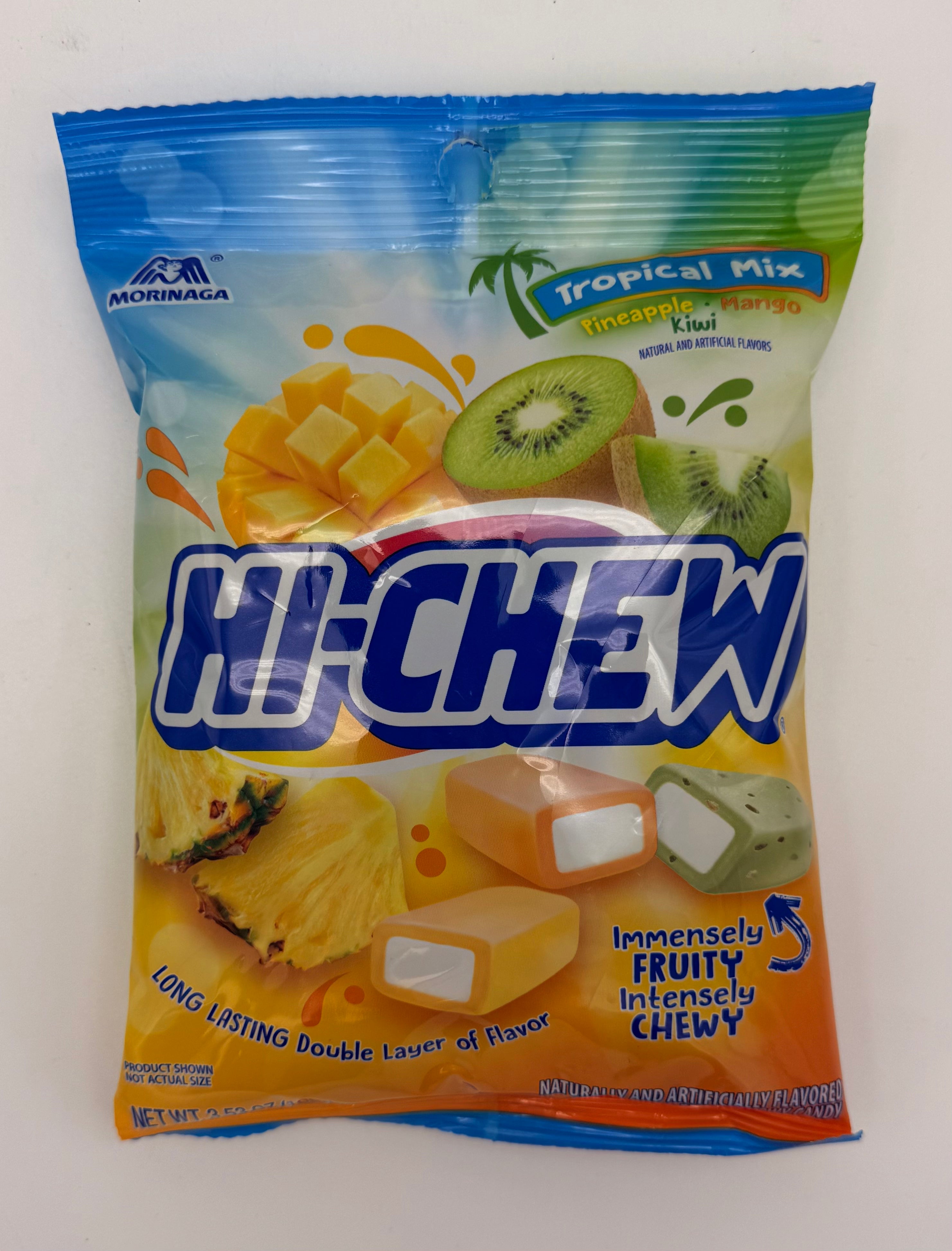 Hi-Chew Fruity Tropical Mix Kiwi. Pin 3.53oz(100g)