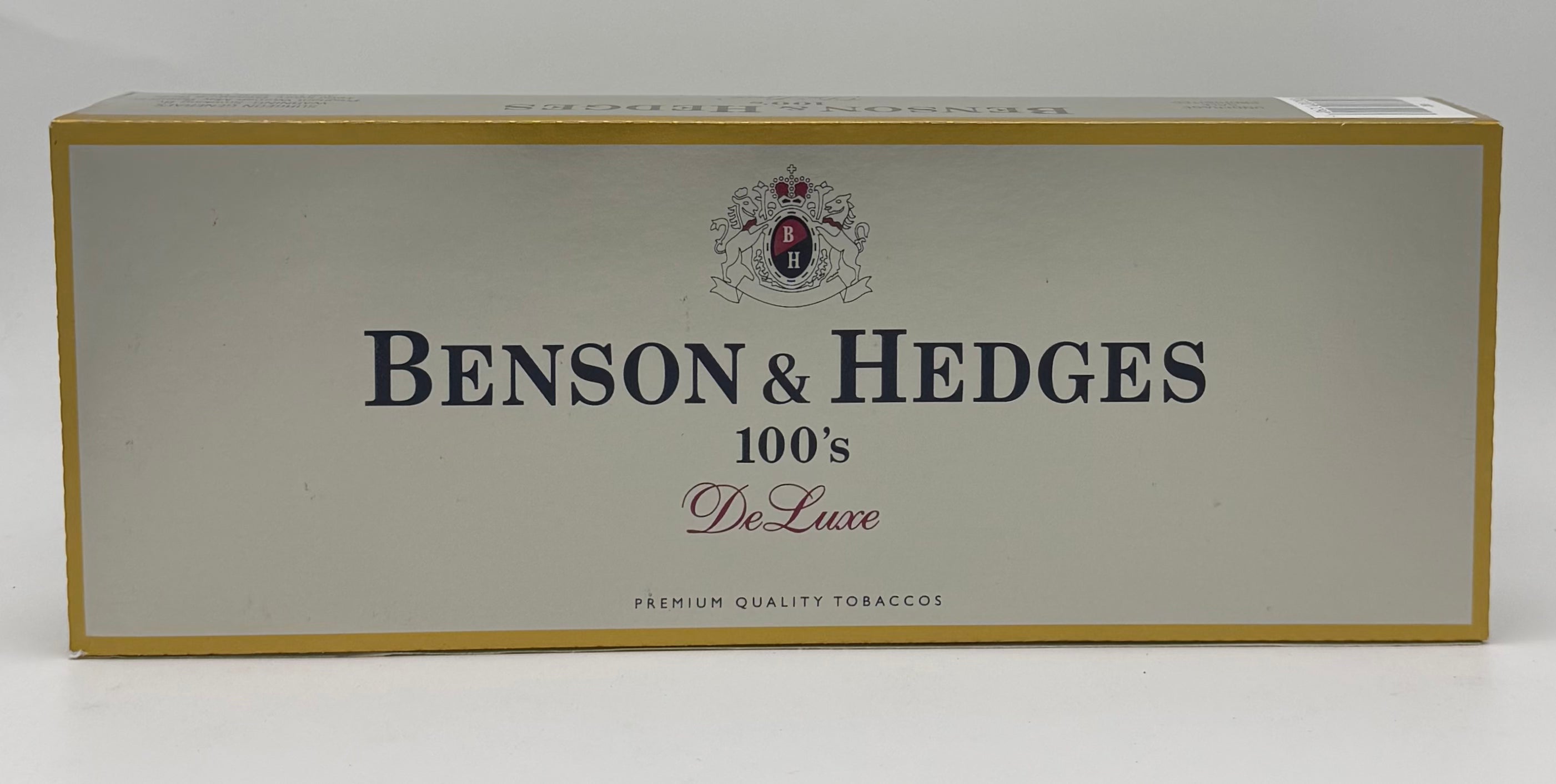 Benson & Hedges 100 Deluxe Box Carton