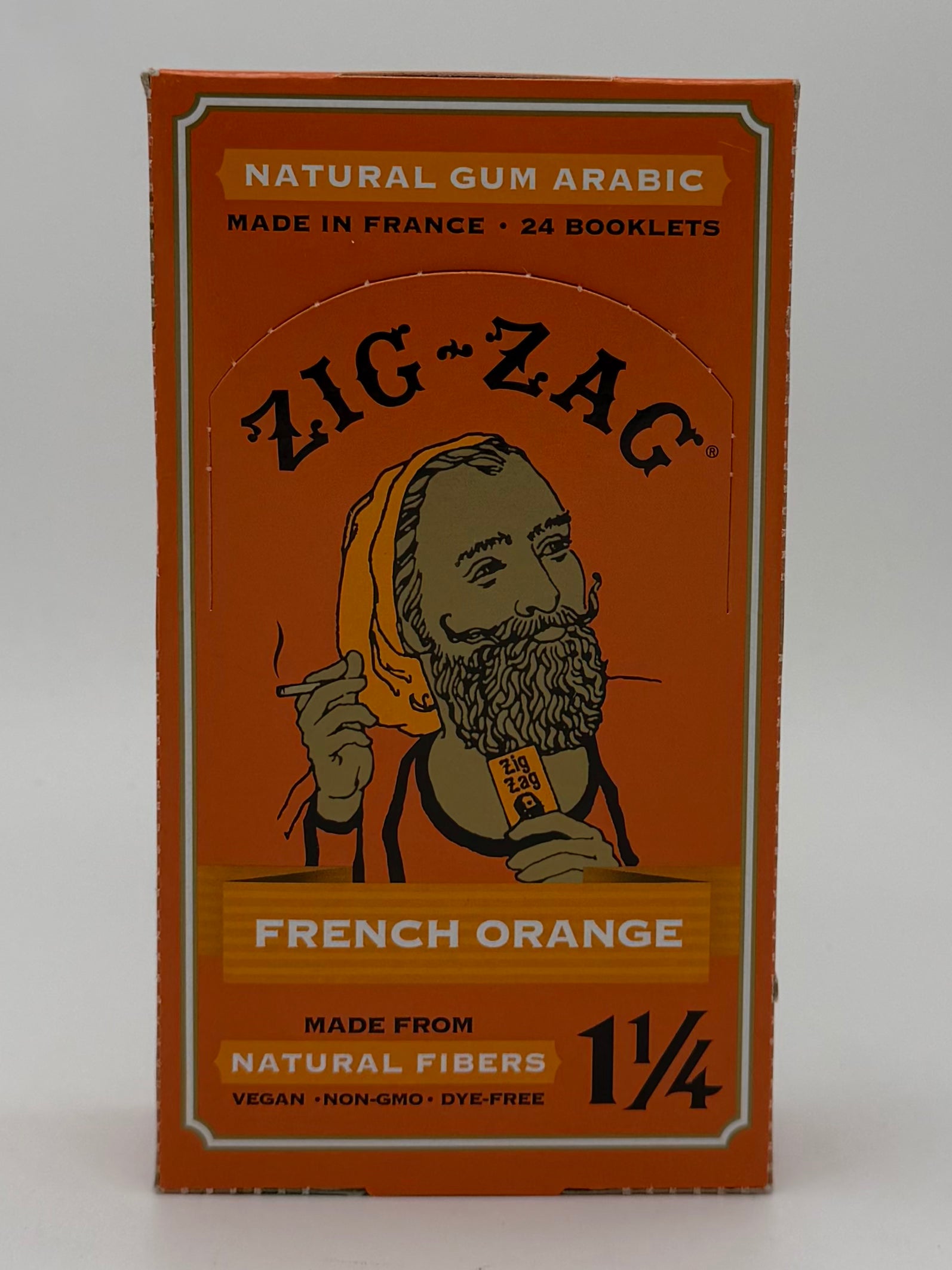 Zig Zag Papers Orange 1 1/4 Slow Burning 24ct
