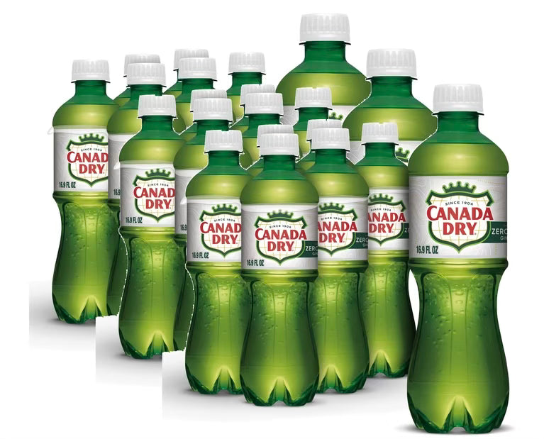 Canada Dry Zero Sugar Ginger Ale 24ct/20oz