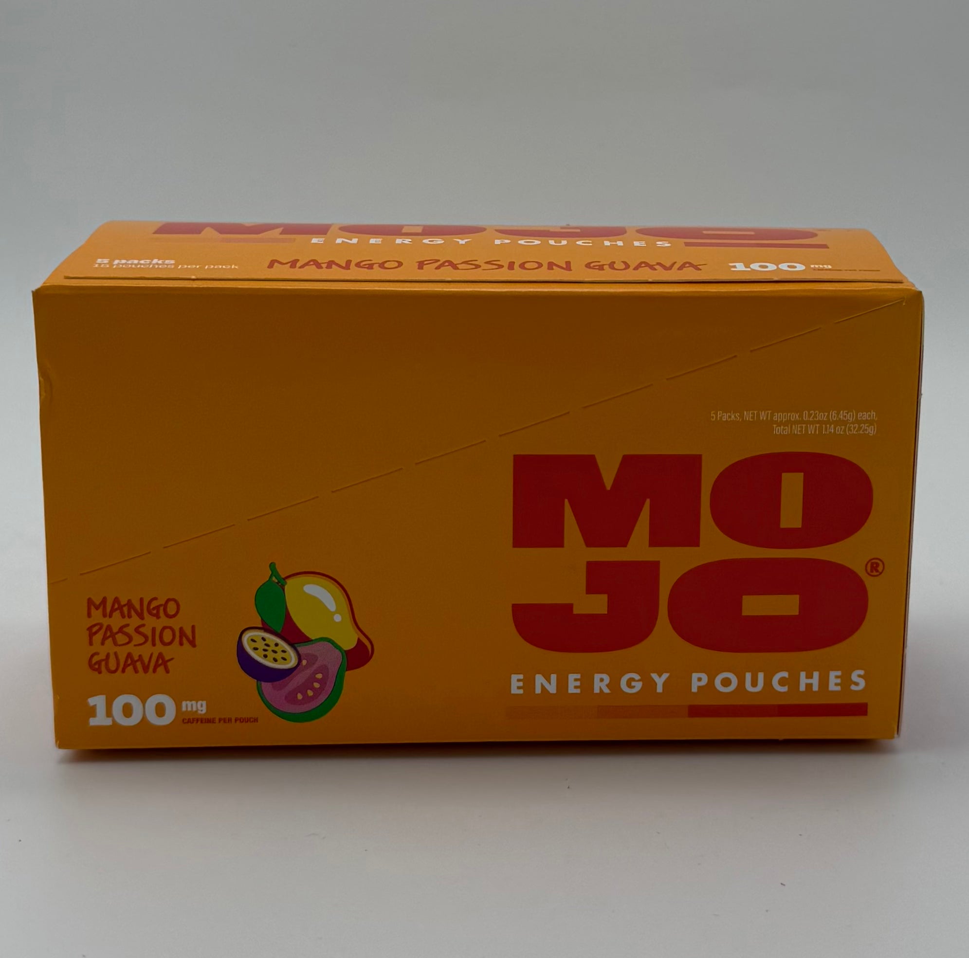 Mojo Energy Pouches Mango Passion Guava 100mg