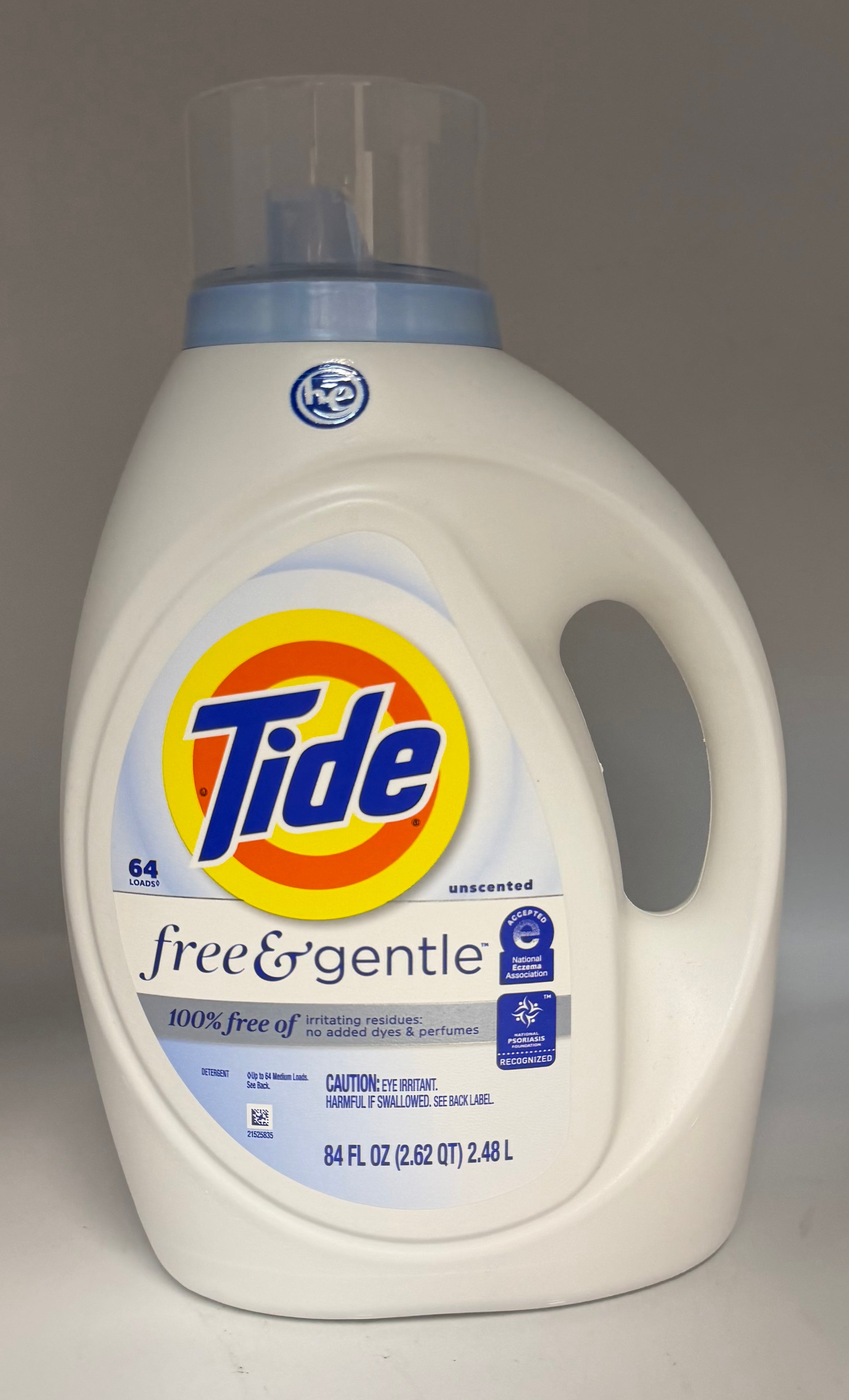 Tide Free & Gentle 84oz (2.48L)