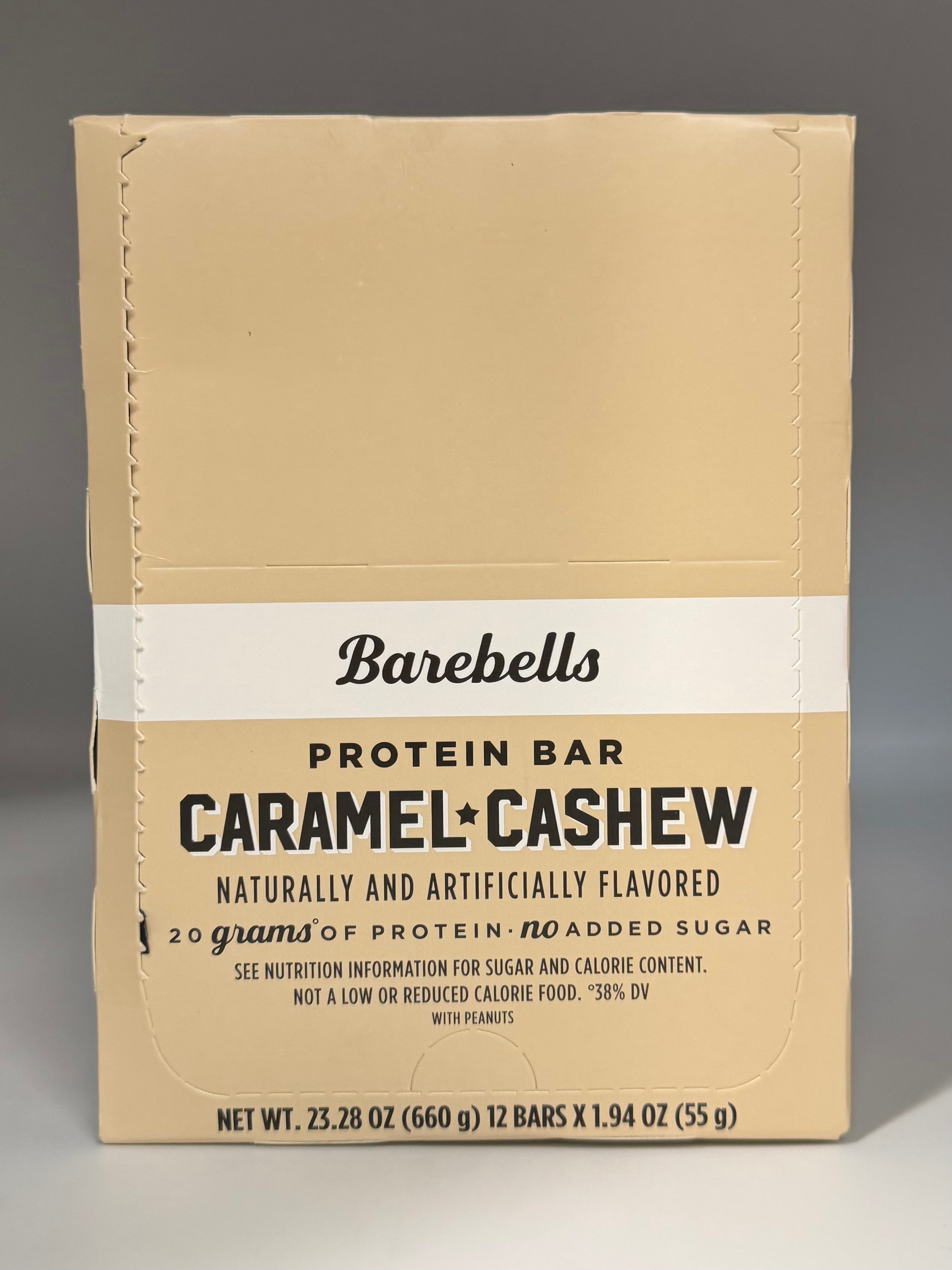 Barebells Protein Bar Caramel.cashew 12ct