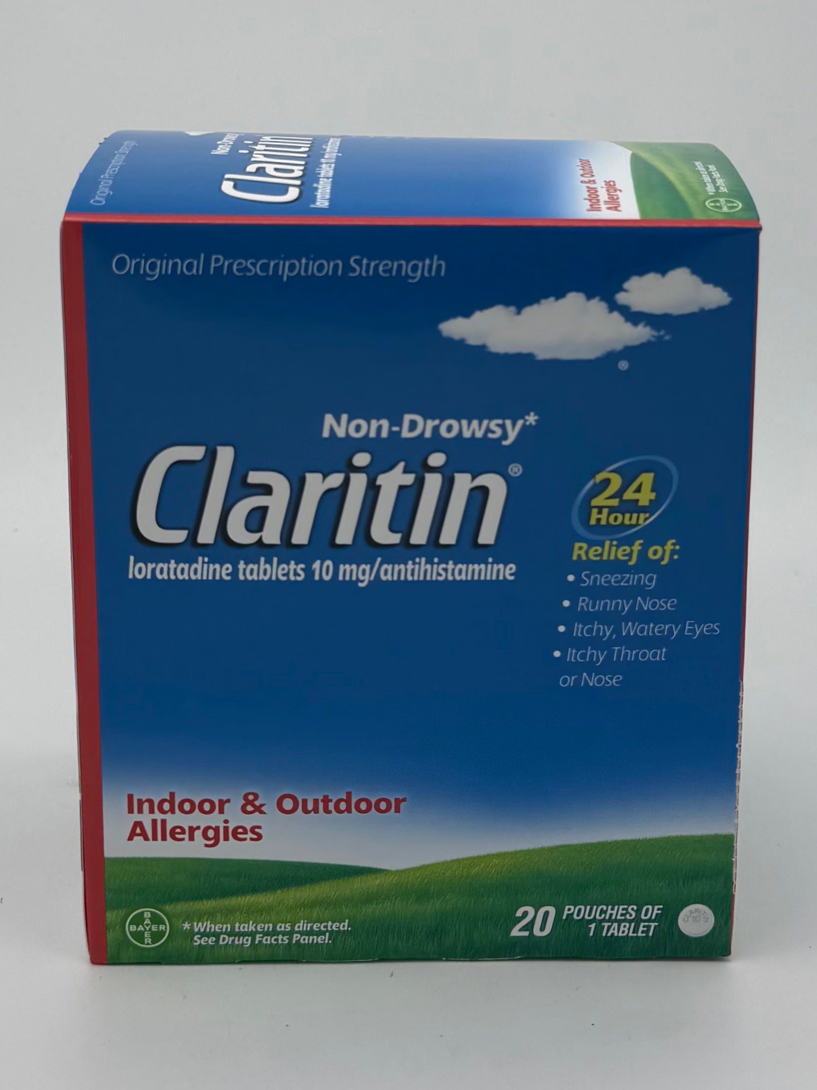 Claritin Allergy 20ct Single Non Drowsy 24 hour