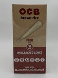 OCB Mini Size Brown Rice Cones 24/10pk