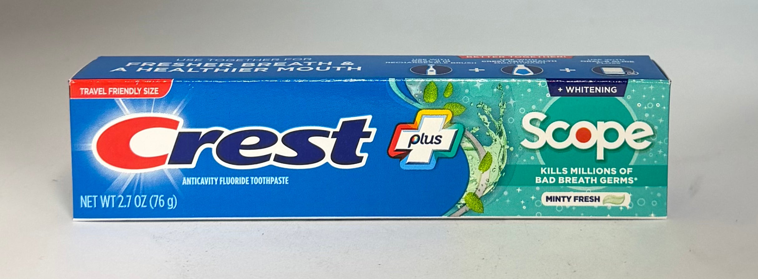 Crest Complete Toothpaste + Scope 2.7oz PG