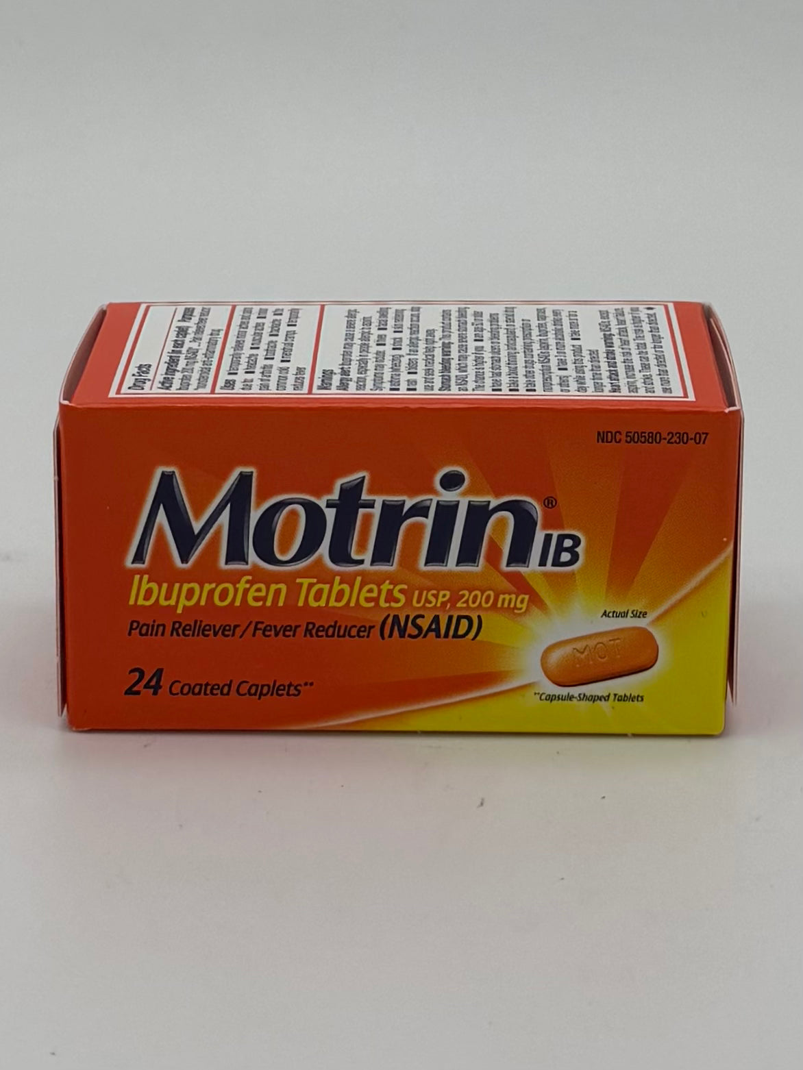 Motrin Packs 24ct Caplets