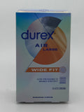 Durex Air Wide Latex Condoms 10ct