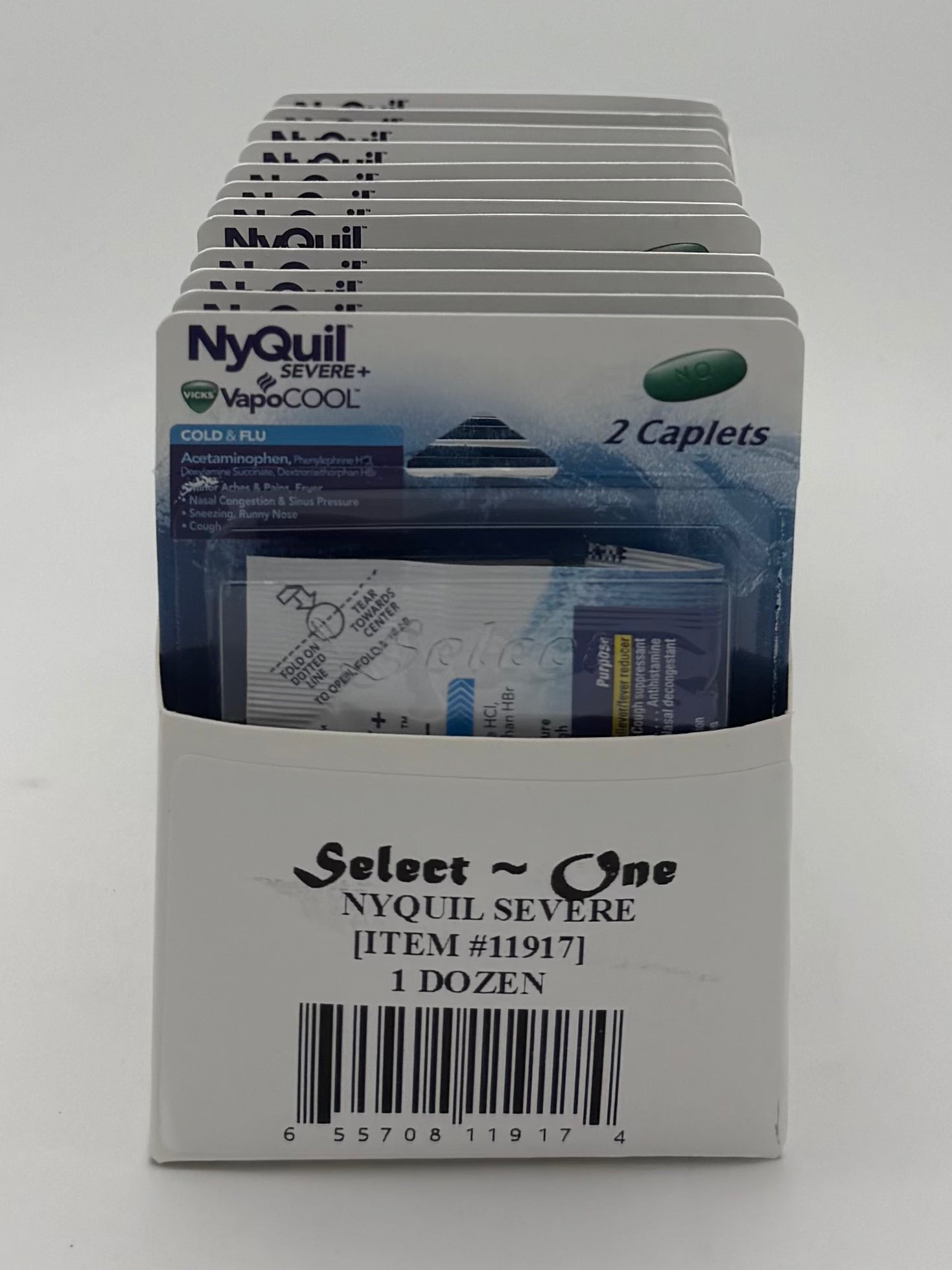 SelectOne Nyquil Vicks 12/1pk