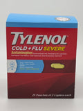 Tylenol Cold+Flu Severe Single 25ct