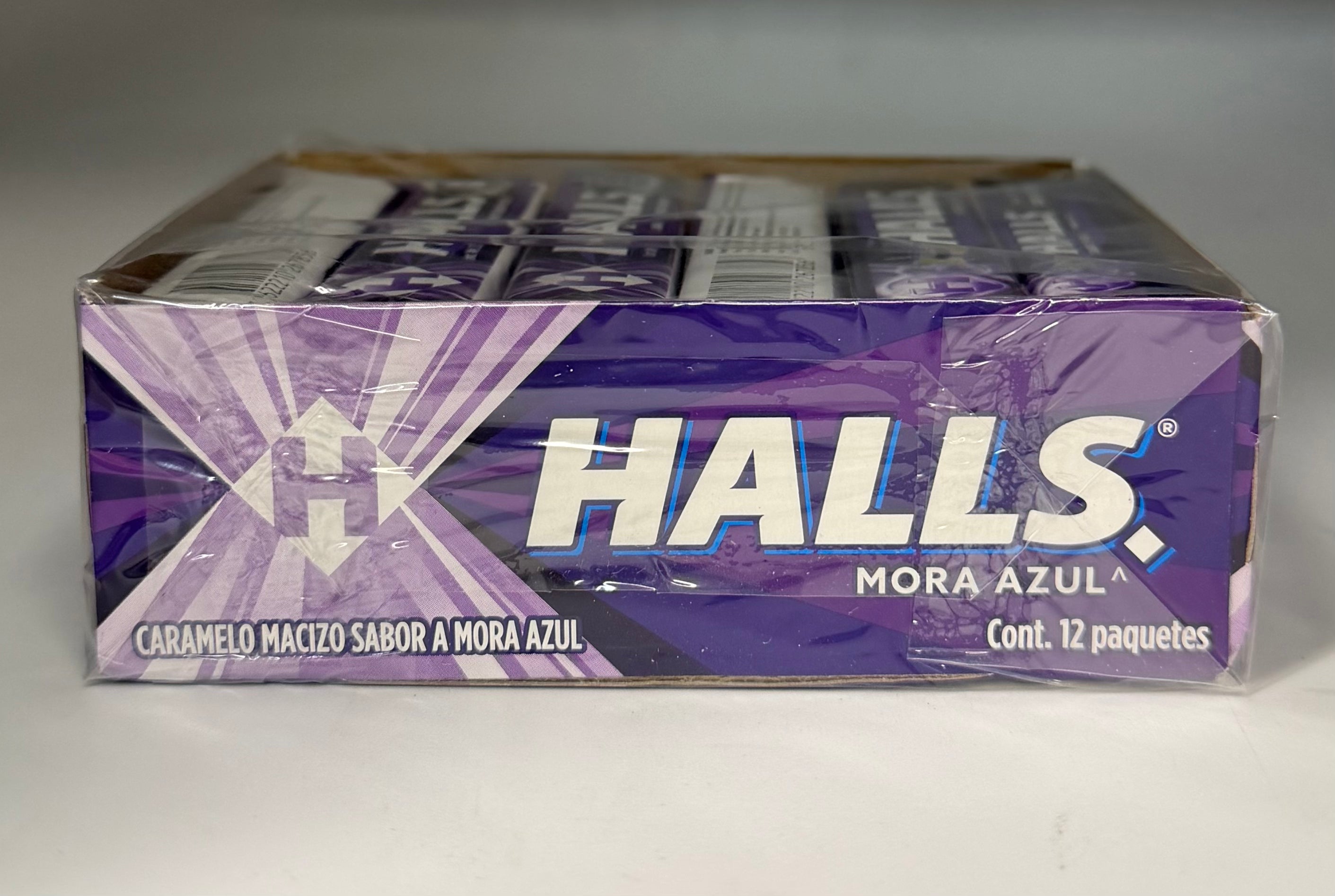 Halls (Import) Sabor A Mora Azul 12ct