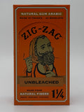 Zig Zag Papers 1 1/4 Unbleached Slow Burning 24ct