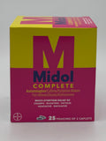 Midol Complete Singles 25ct