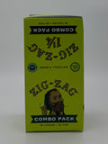 Zig Zag 1 1/4 Org Hemp Combo Leaves and Tips 24ct
