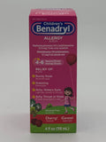 Childern's Benadryl Allergy Liquid Cherry 4oz