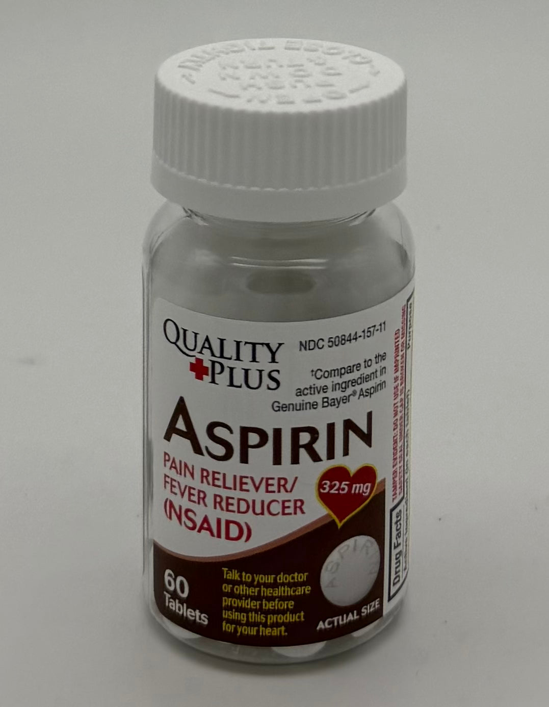 Quality Plus Aspirin 60ct