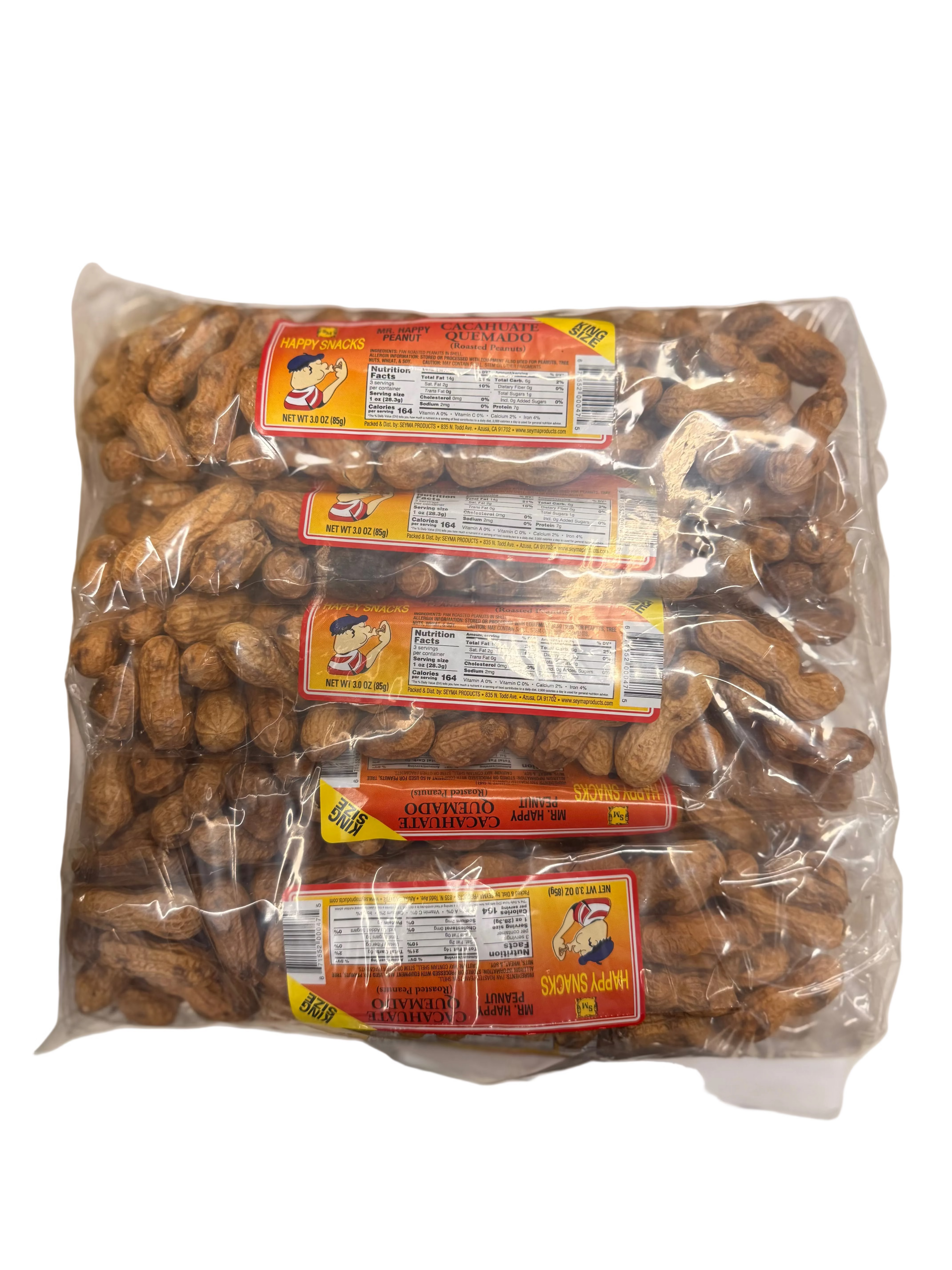 Happy Snacks Roasted Peanuts In Shell 10/3oz