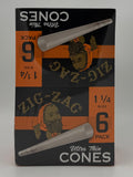 Zig Zag Cones 1 1/4 Ultra Thin Cones 6pk 24ct
