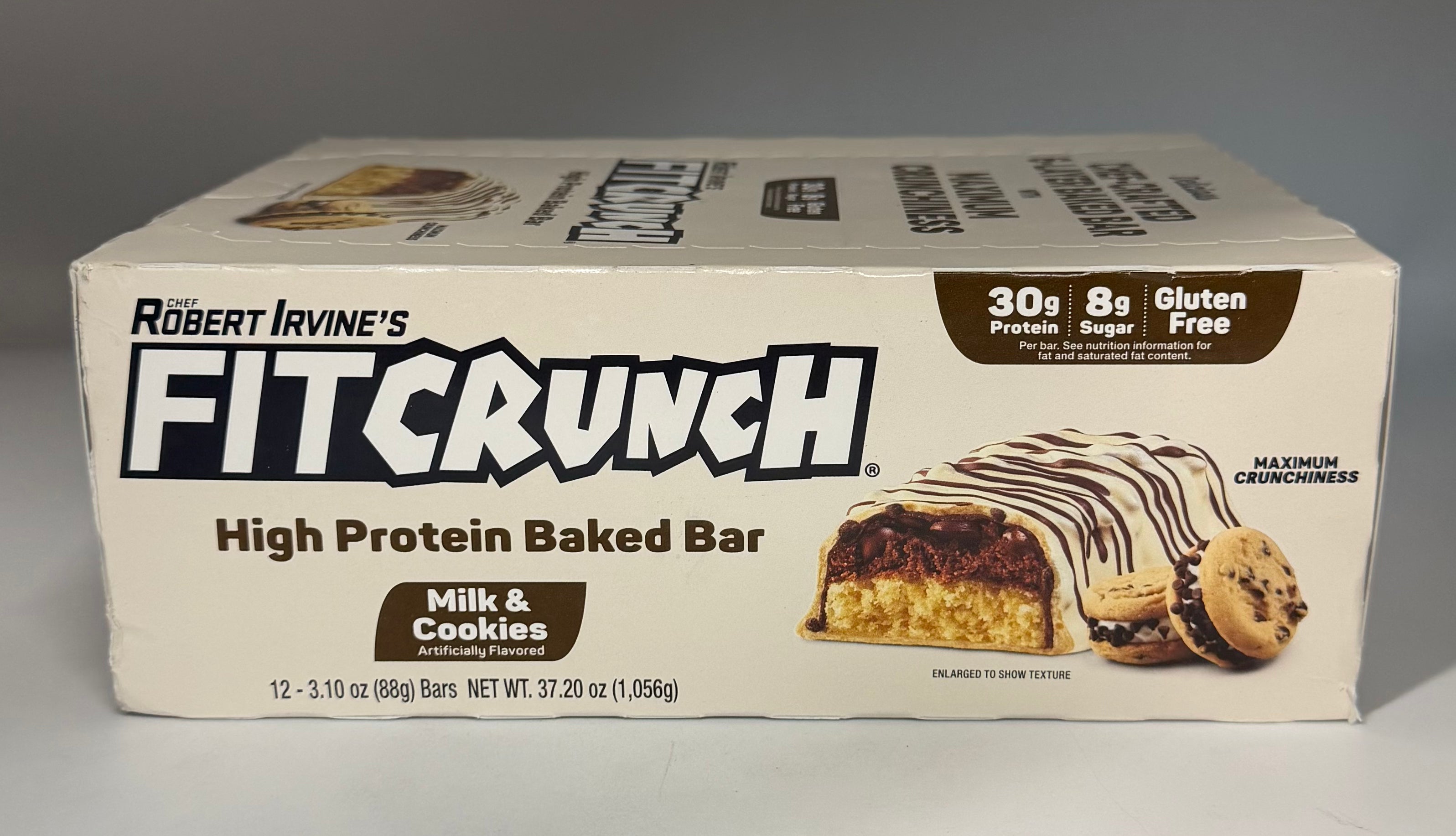 Fit CrunchMilk & Cookies High Protein Bar 12ct