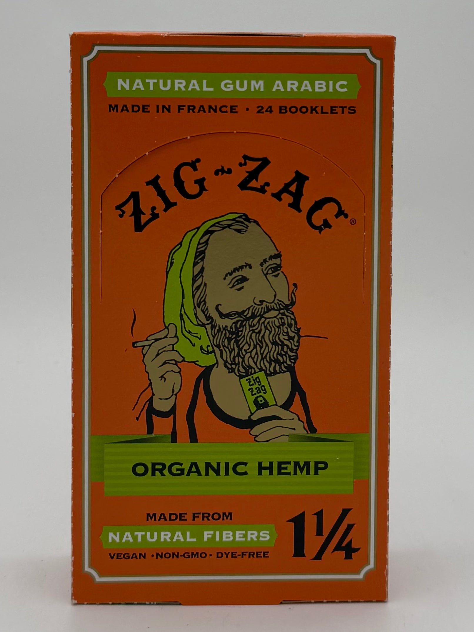 Zig Zag Papers 1 1/4 Organic Hemp 24ct