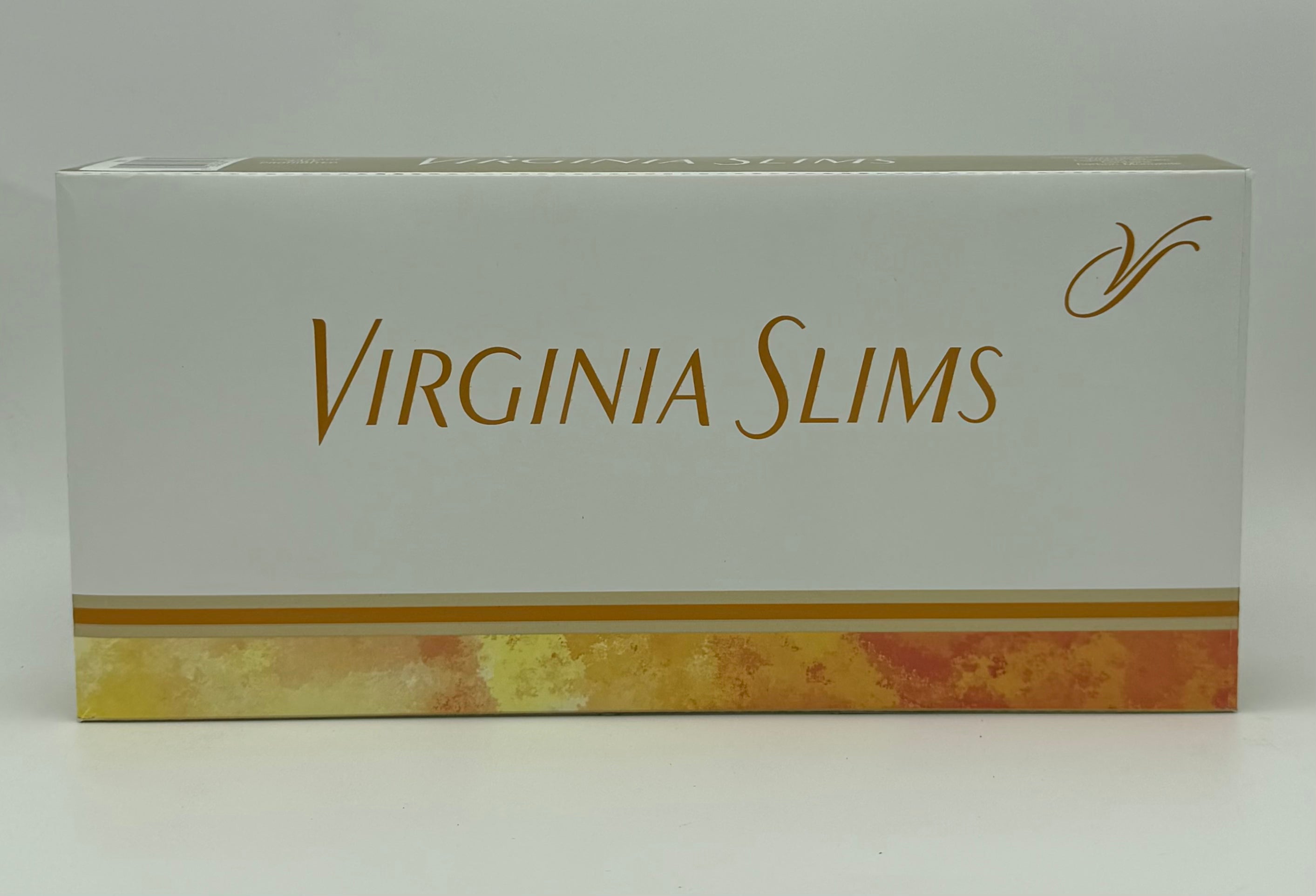 Virginia Slims 120's Gold Pack Box Carton