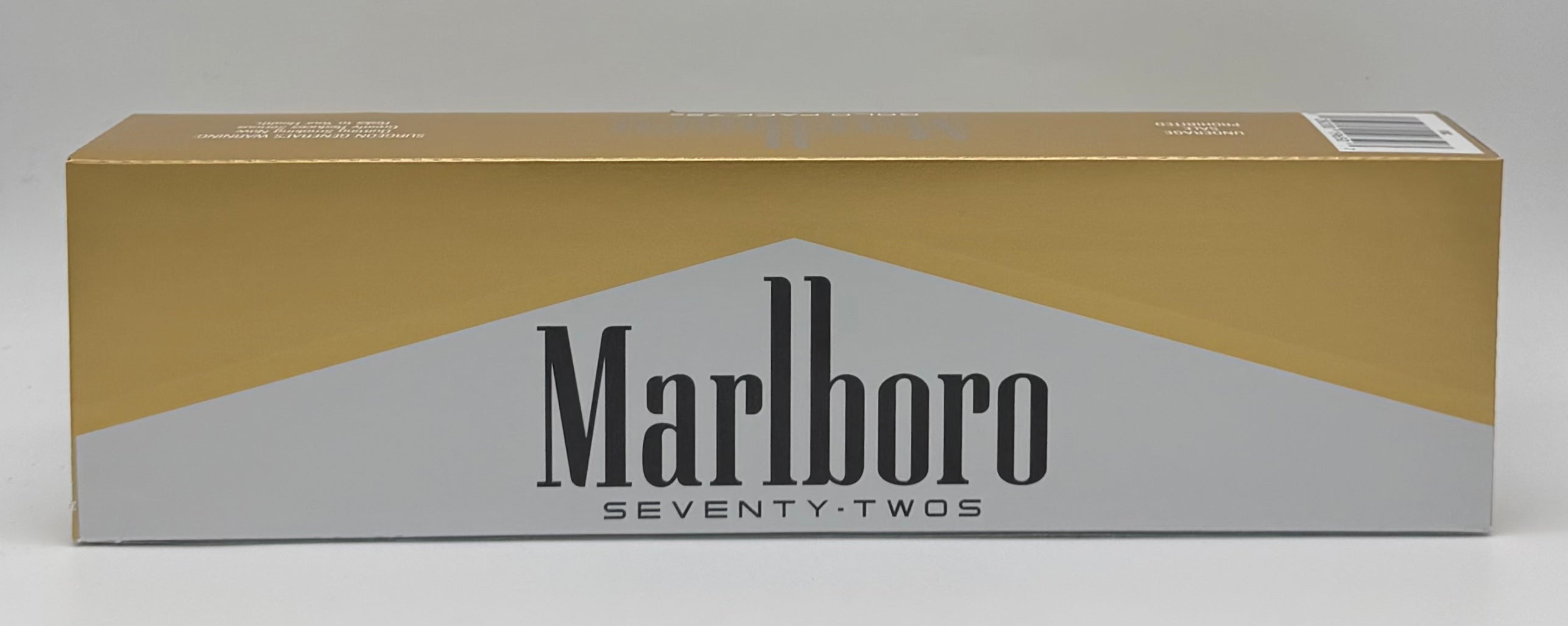 Marlboro 72's Gold Pack Box Carton