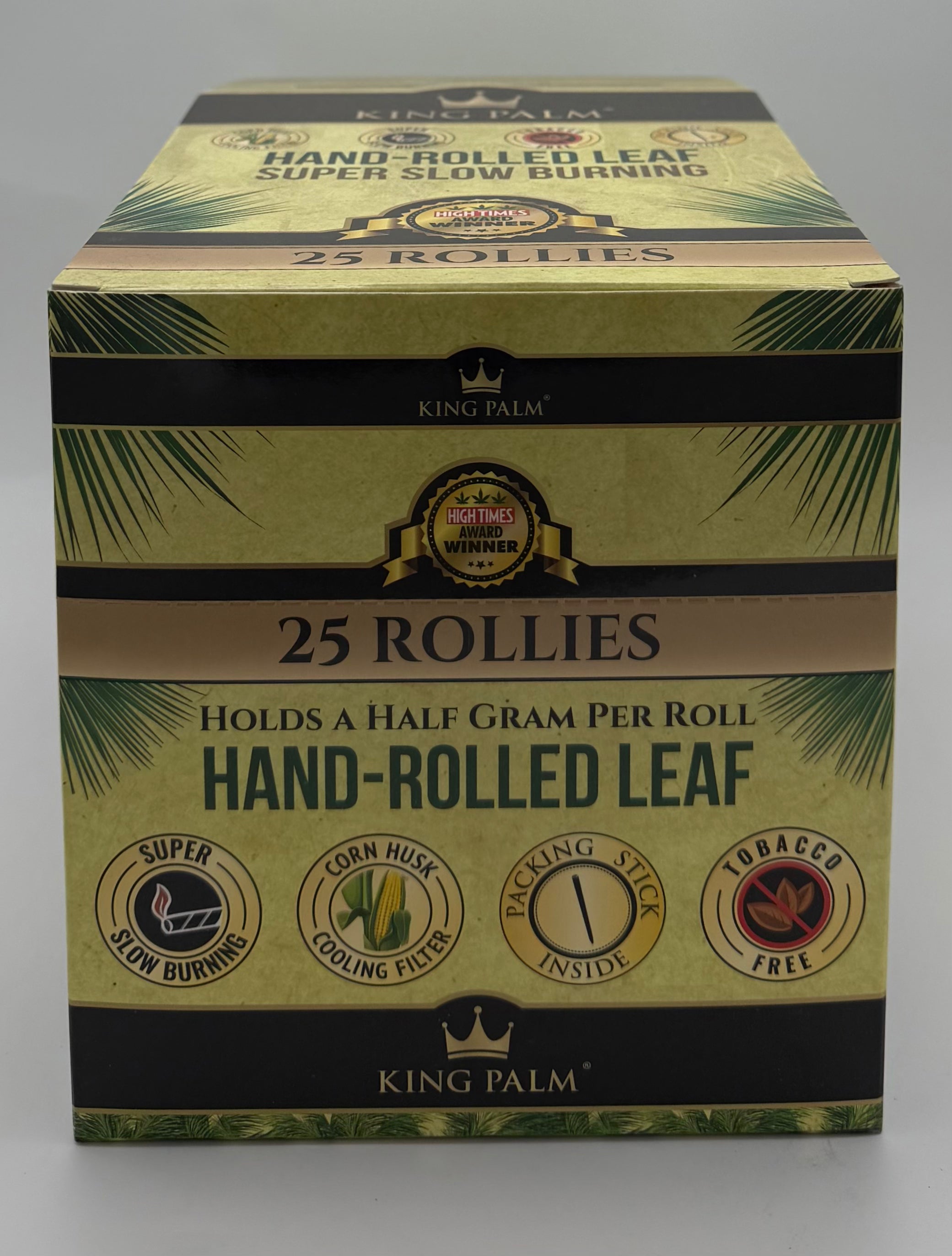King Palms 25 Rollies 8 Pouch Hand-Rolled Leaf