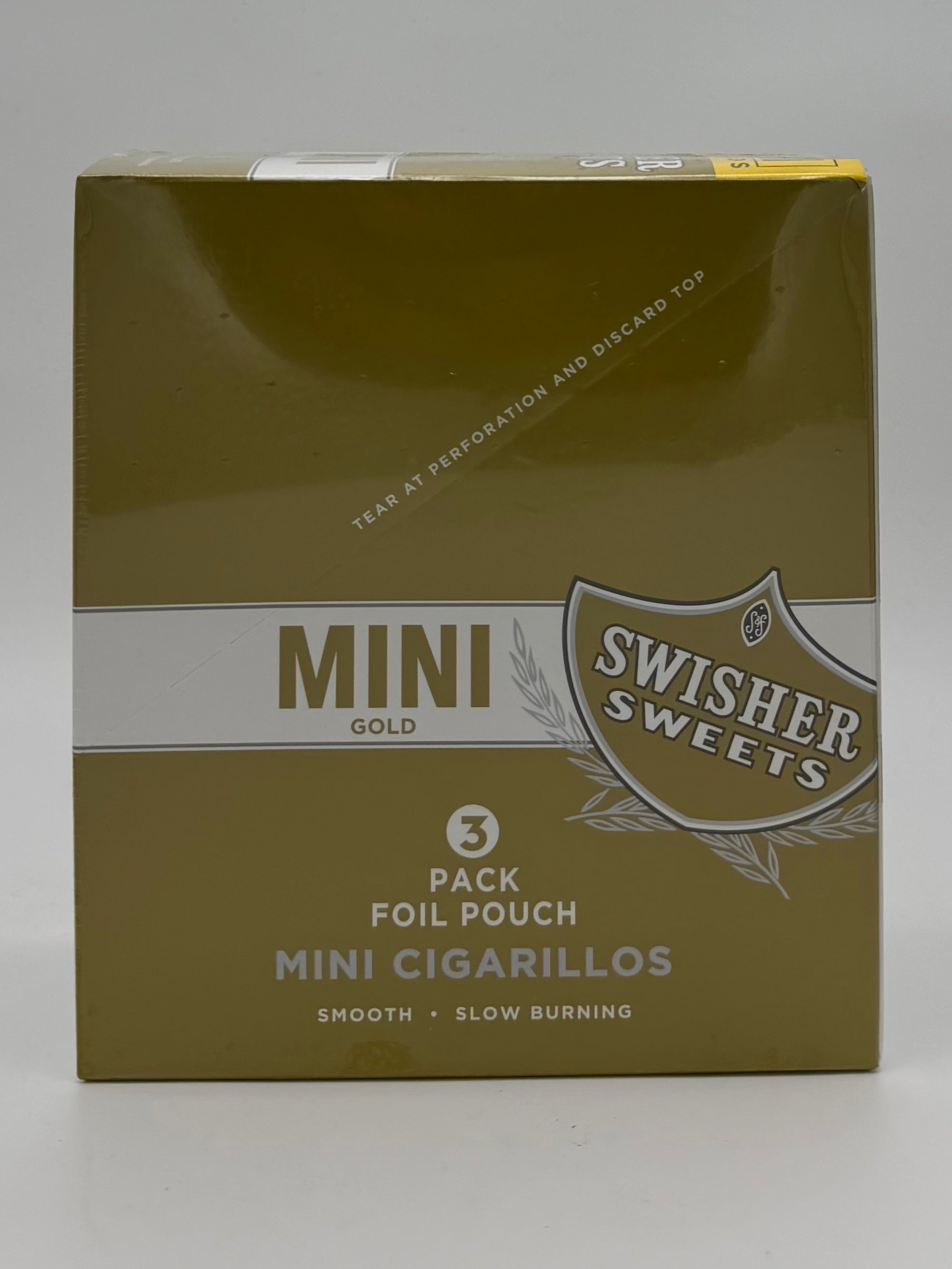 Swisher Mini Cigars Gold 15/3pk