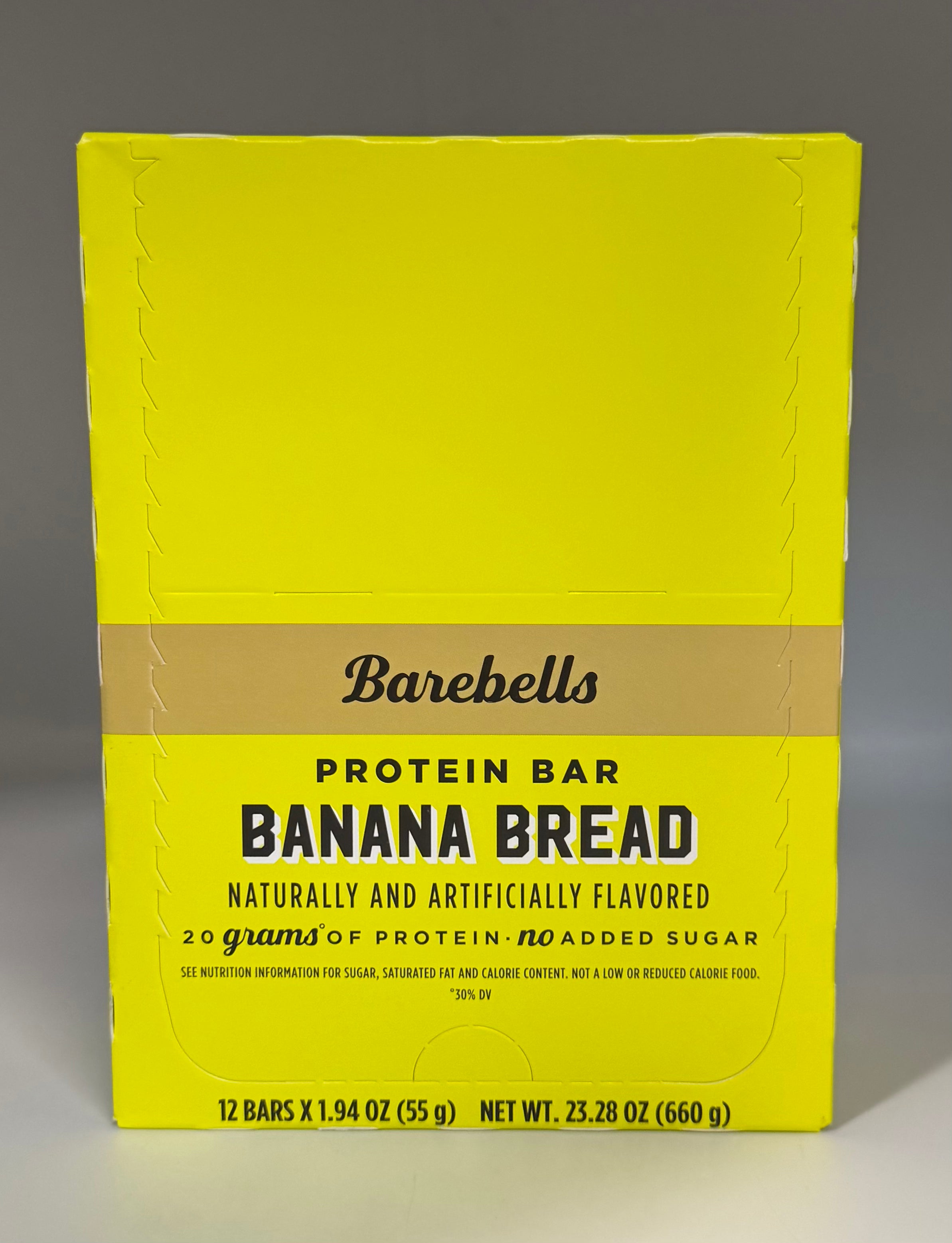 Barebells Protein Bar Banana Bread 12/1.94oz