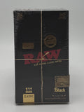 Raw Paper 1 1/4 Size Black 24ct