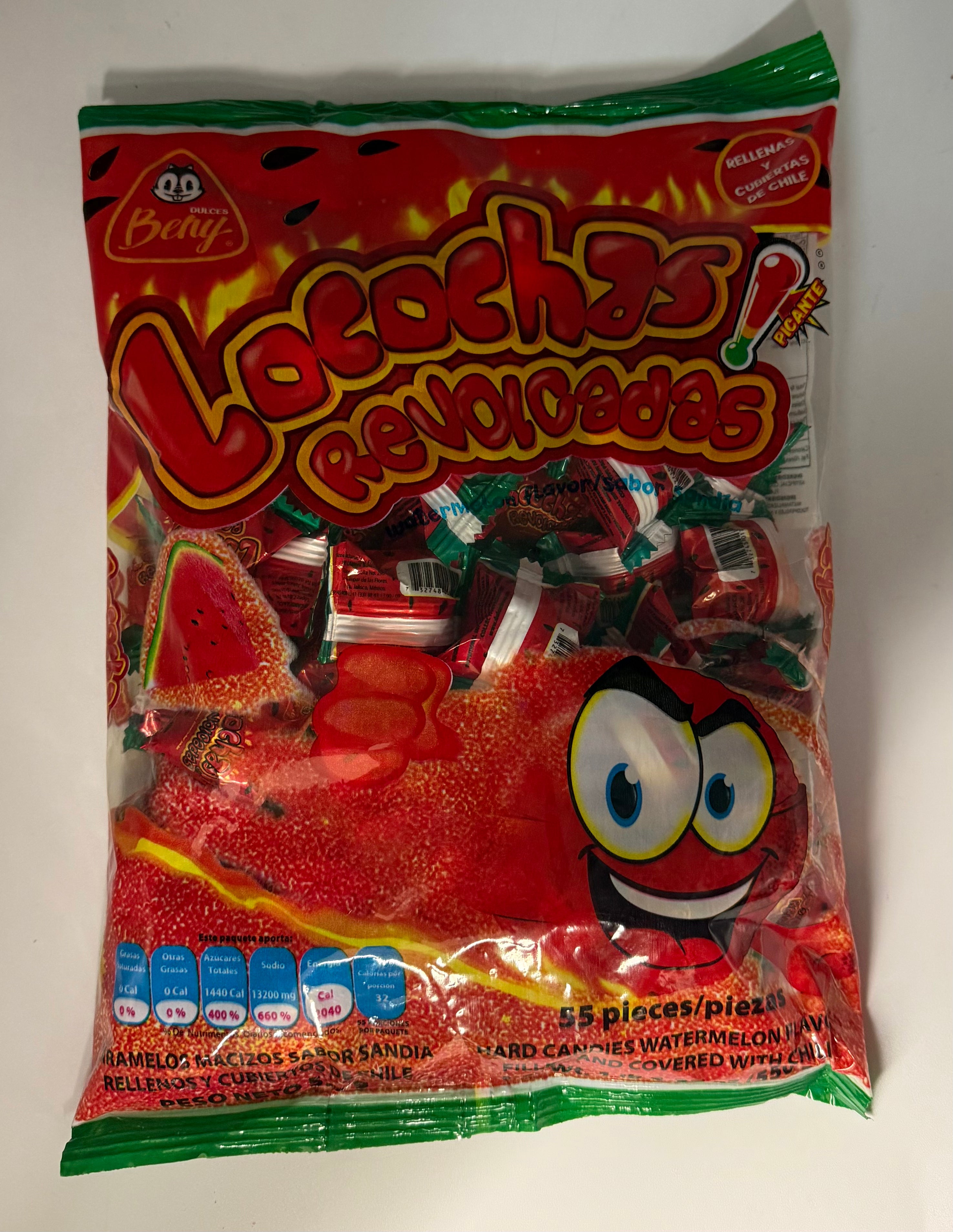 Beny Locochas Revolcadas Sandia 55 pieces (3.37oz)