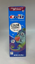 Crest Toothpaste Kid's Color Changing 4.2oz