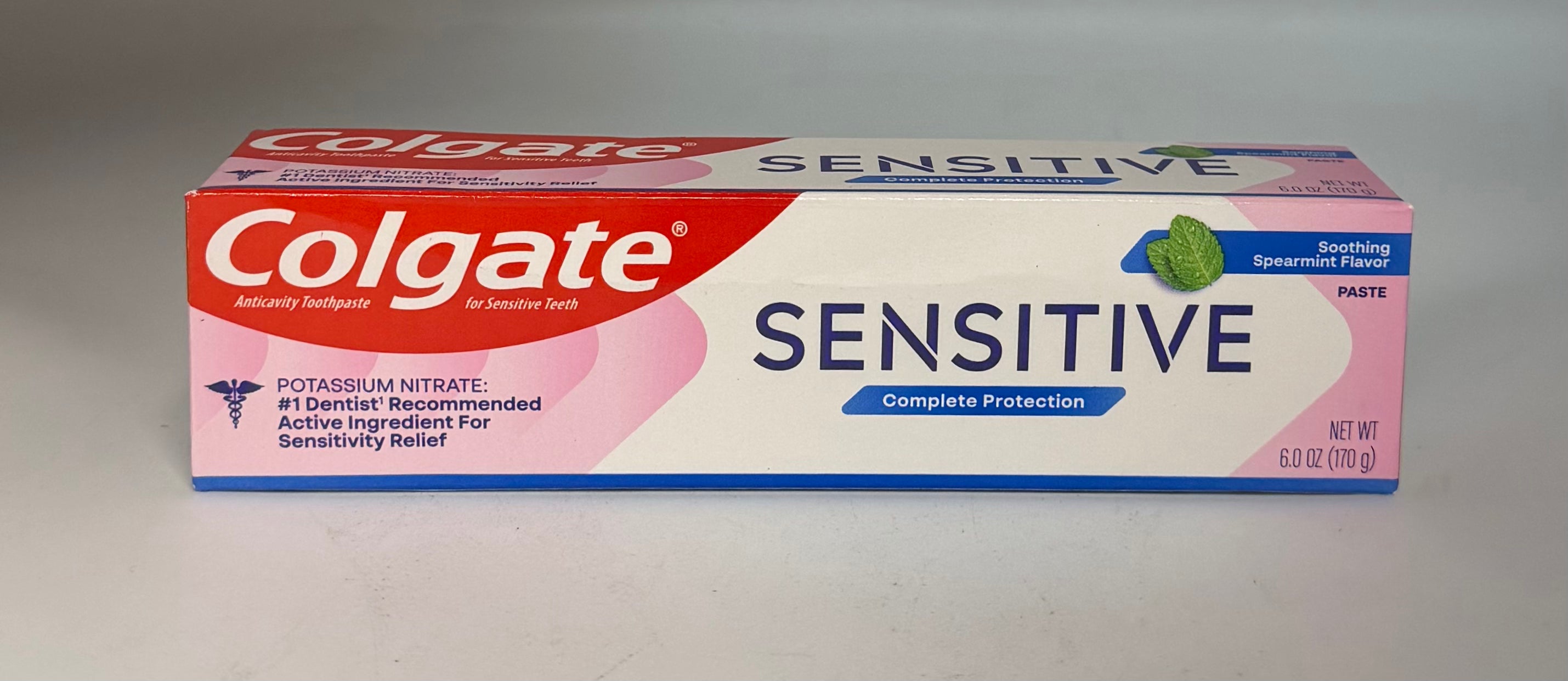 Colgate Sensitive Protection Spearmint Toothpas6oz