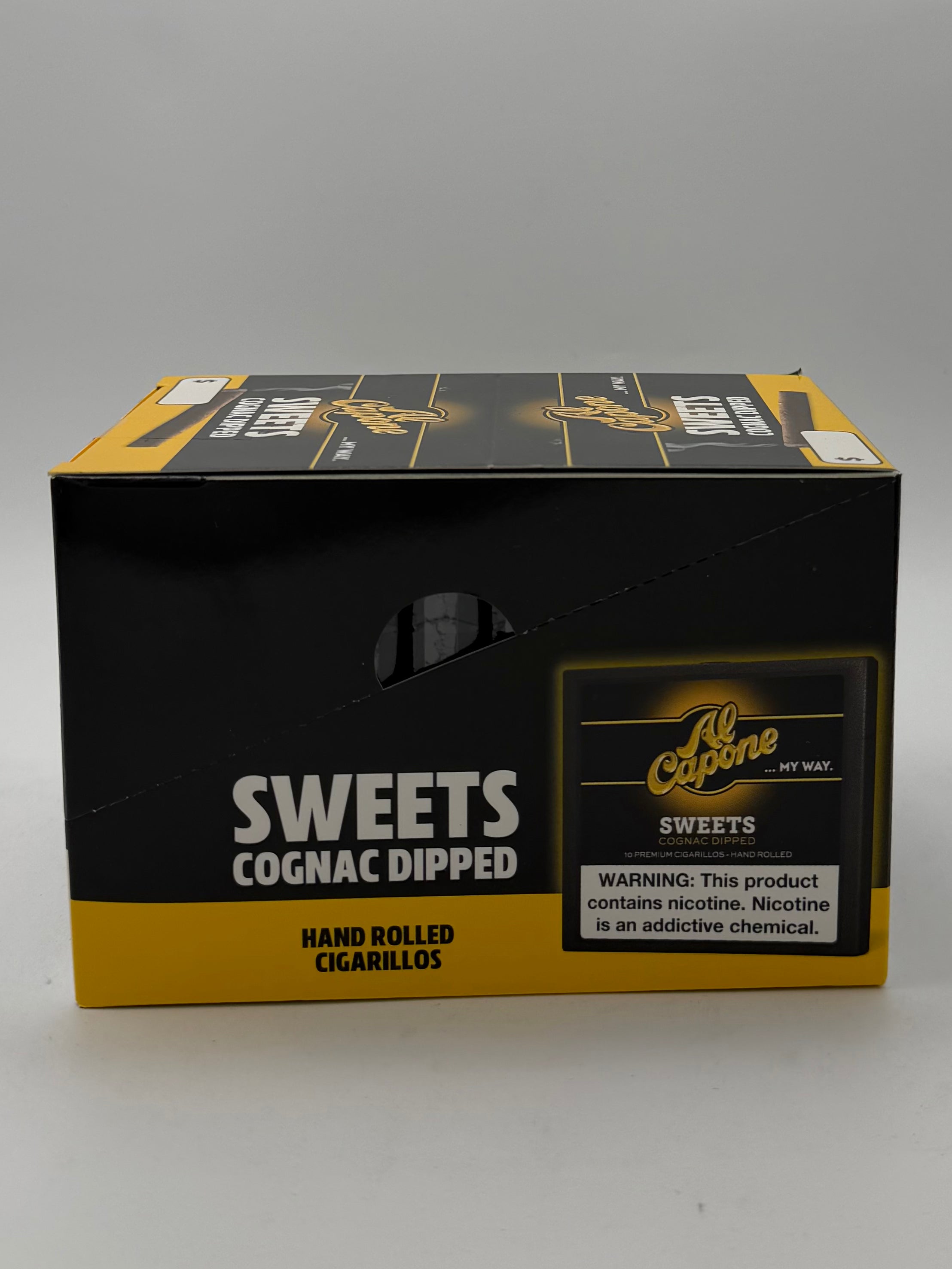 Al Capone Cigarillos Sweet Cognac Dipped 10pk