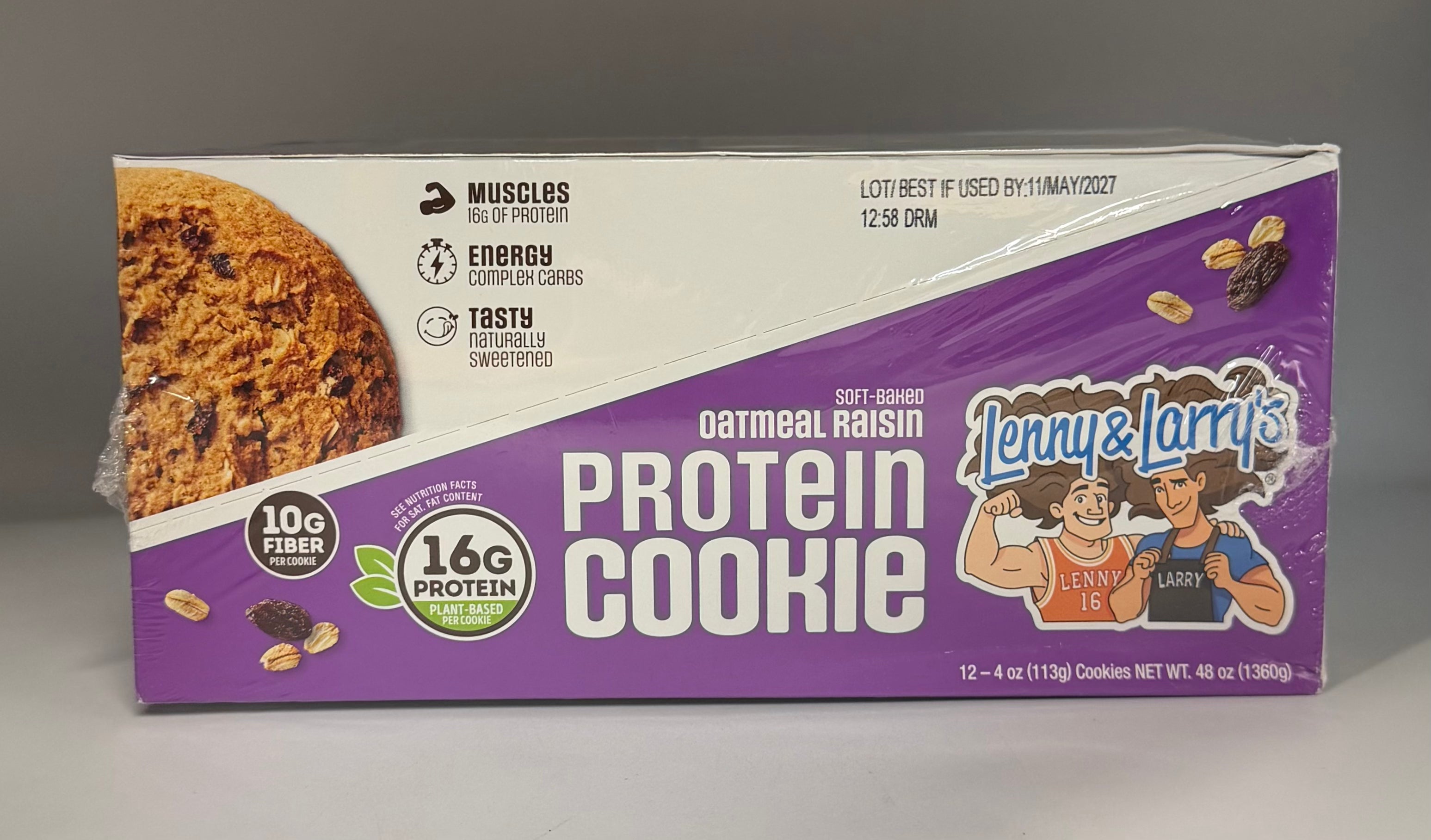 Lenny & Larry's Cookie Oatmeal Raisin 12/4oz