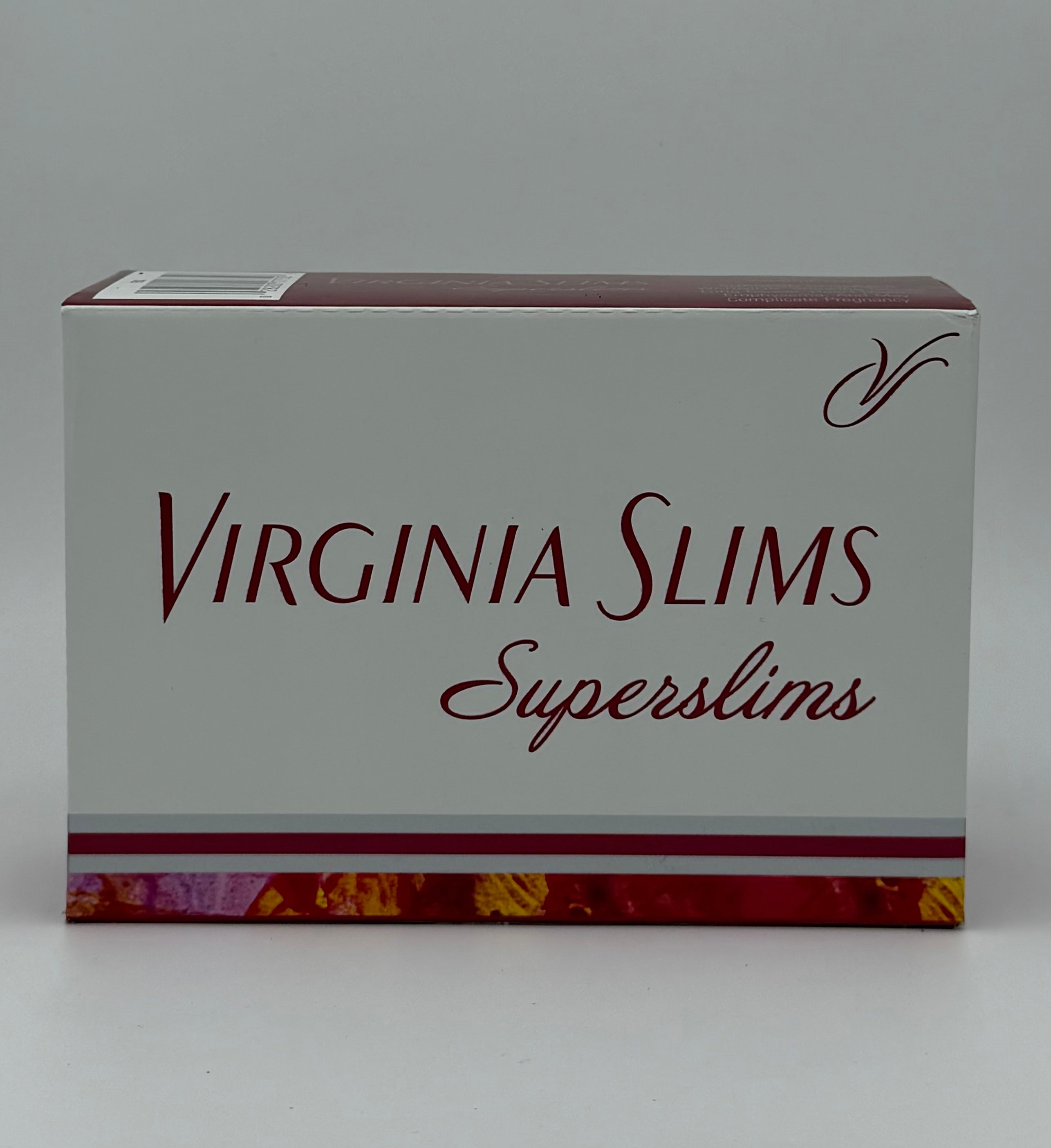Virginia Slims Superslims Box Carton