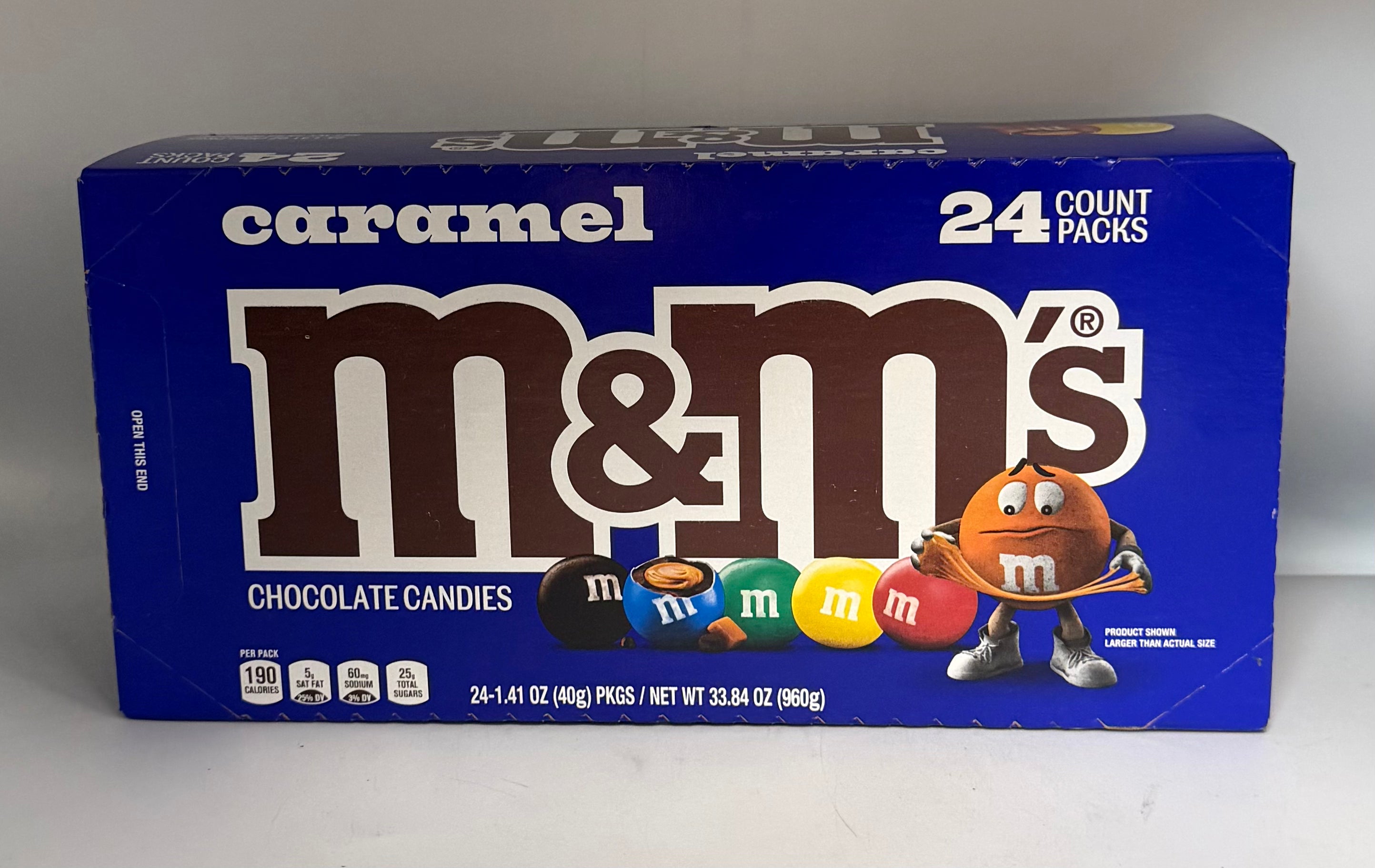 M&M's Caramel 24/1.41oz (33.84oz)