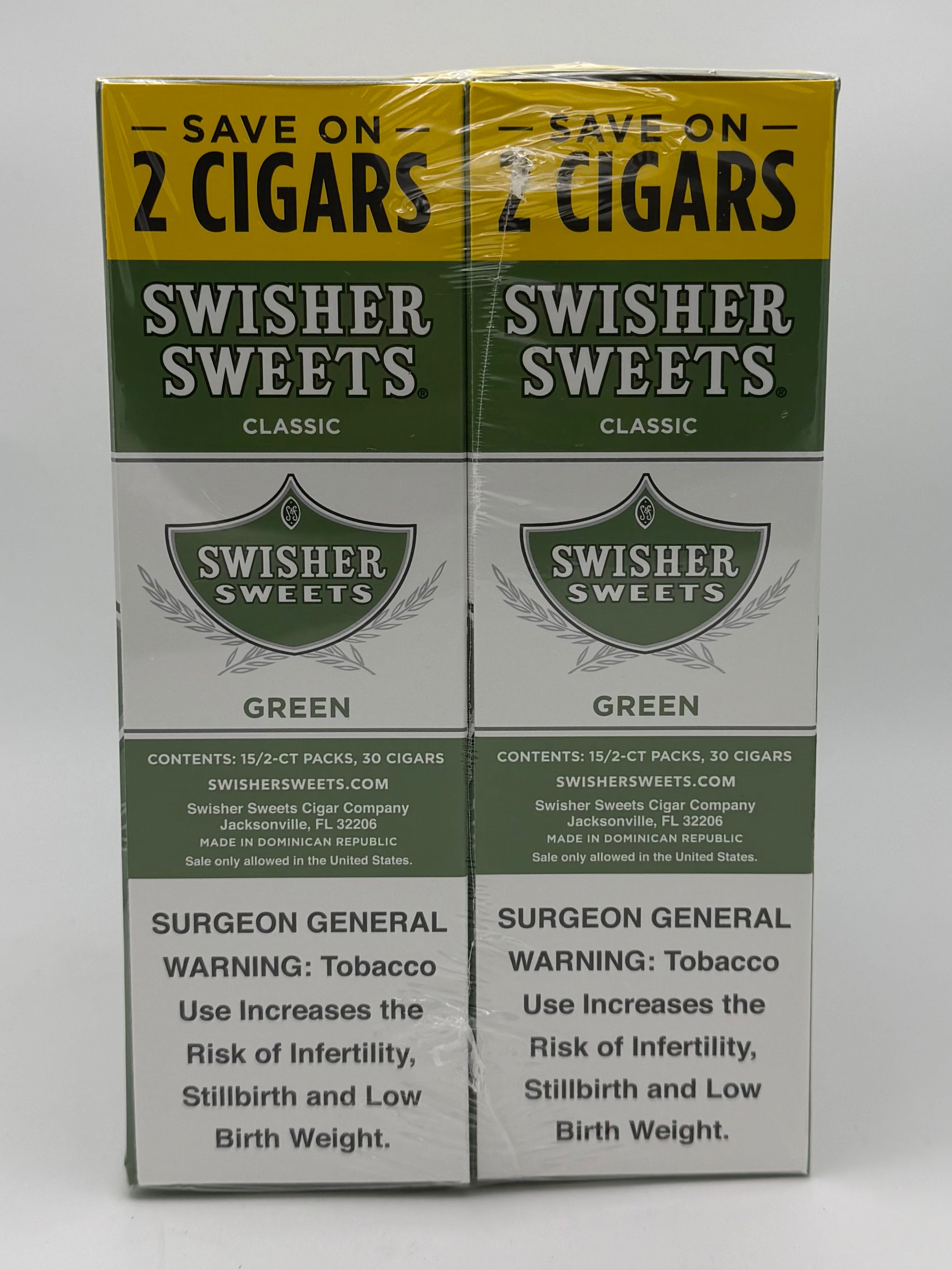 Swisher Sweets SaveOn2  Green Sweet Pouch 30/2pk