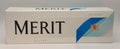 Merit Blue Pack Kings Box Carton