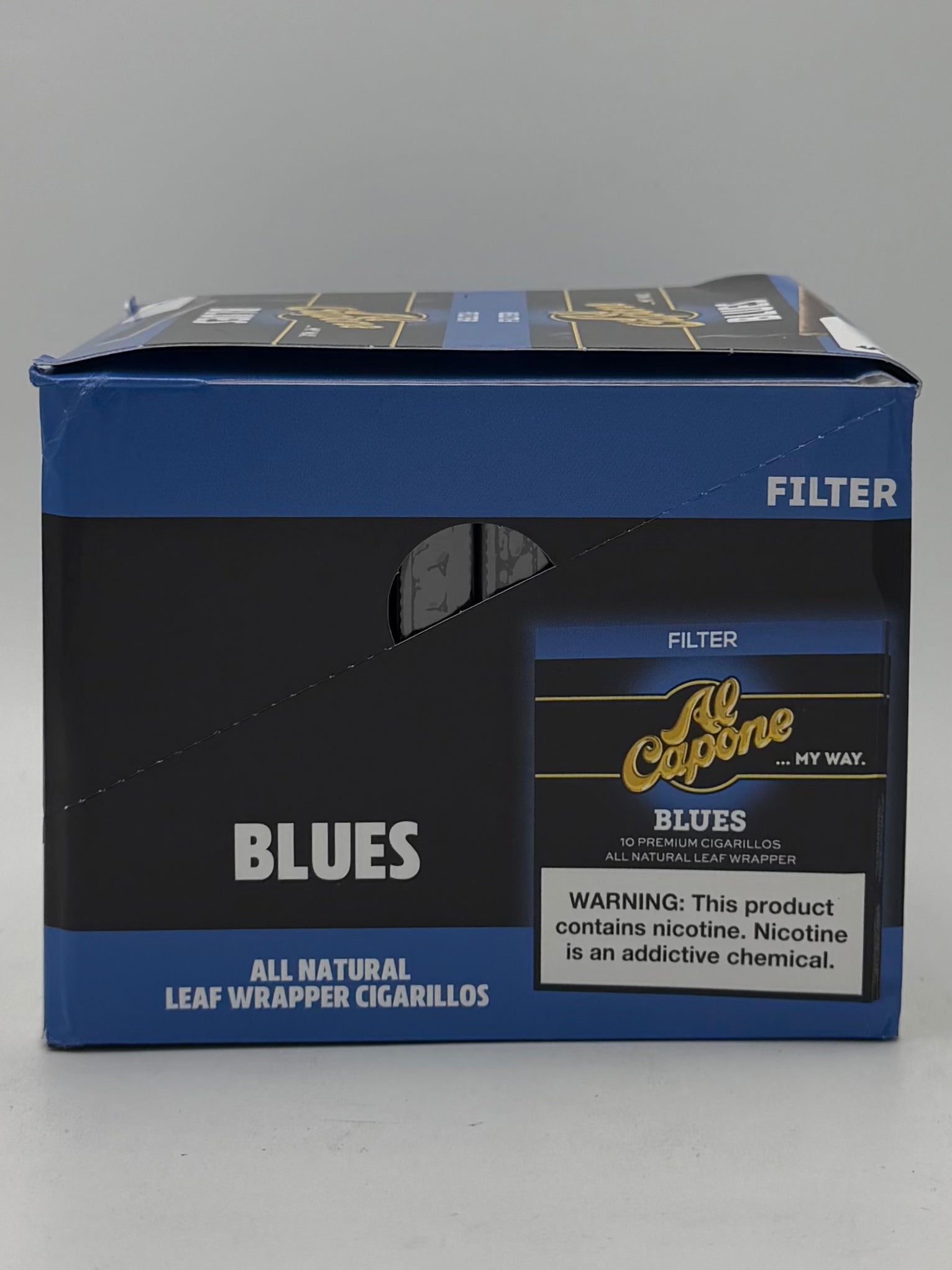 Al Capone Blues FilterNatural Leaf Wrapper 10/10pk