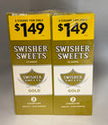 Swisher Sweet 2for$1.49 Cigarillos Gold 30/2pk