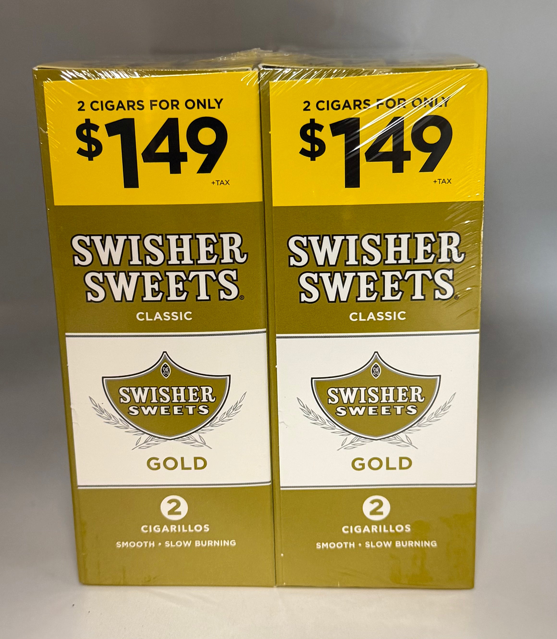 Swisher Sweet 2for$1.49 Cigarillos Gold 30/2pk