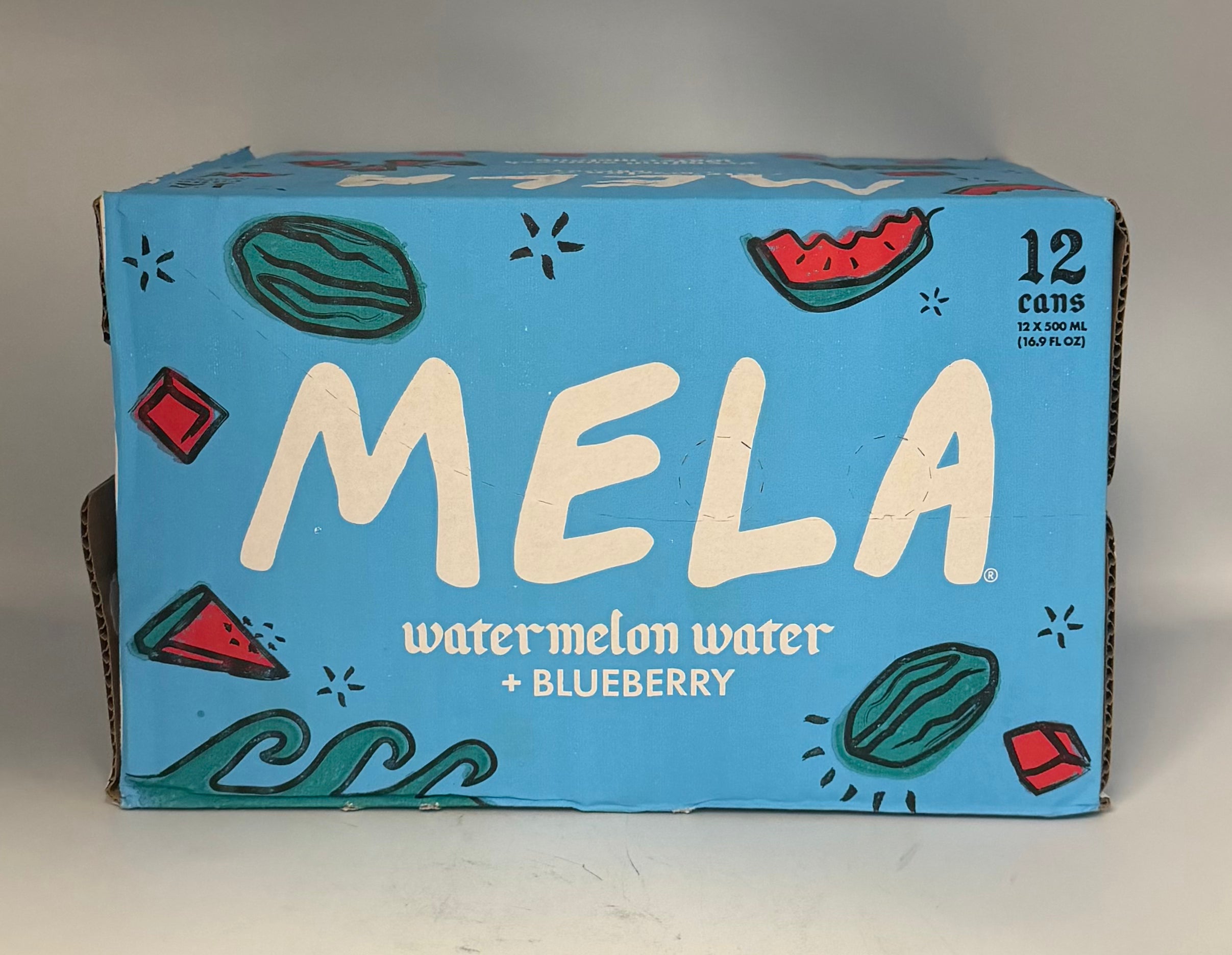 Mela Watermelon Water + Blueberry 12/16.9oz