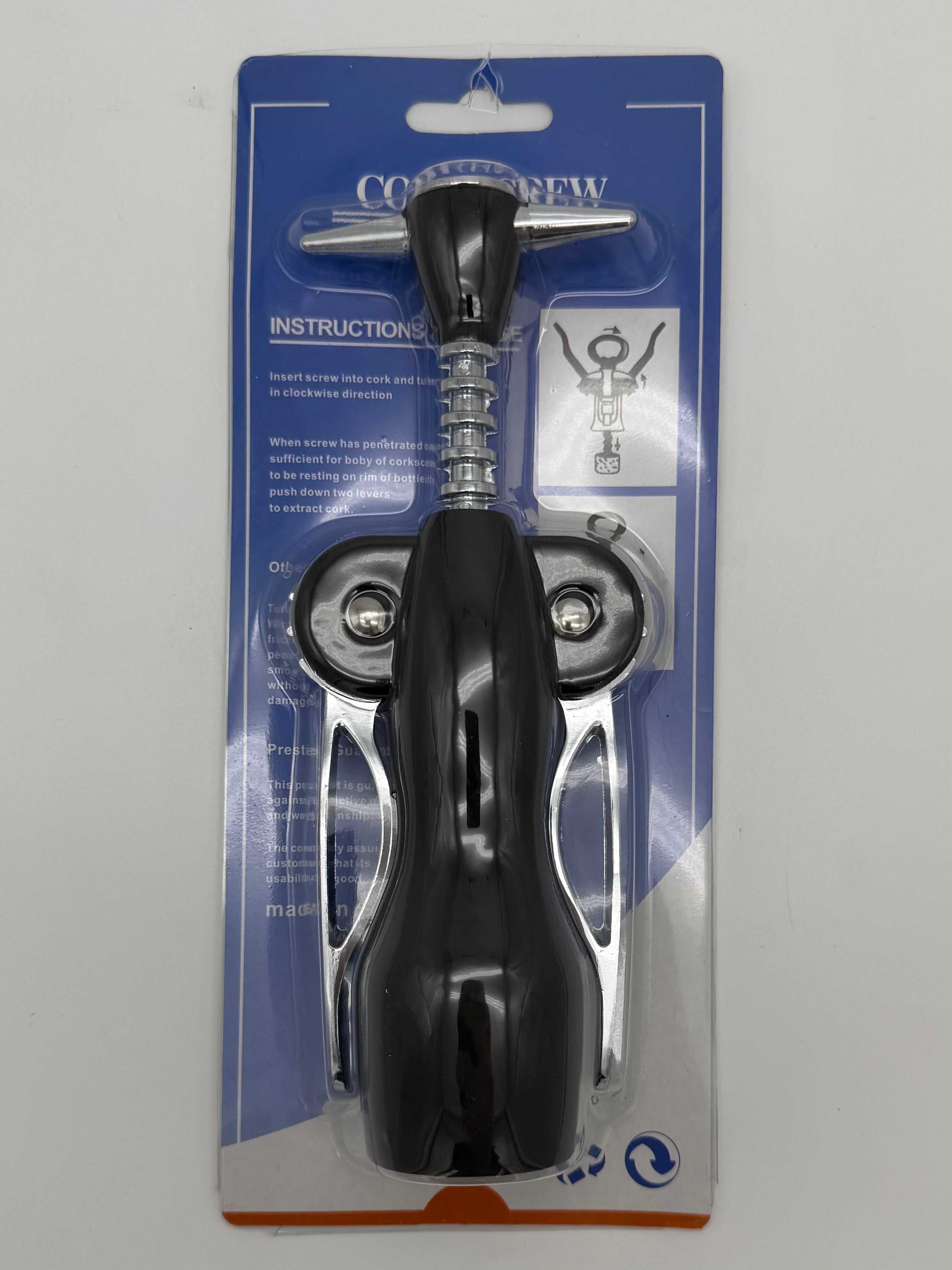 Corkscrew Big Plastic Wings Opener Item No: QY007
