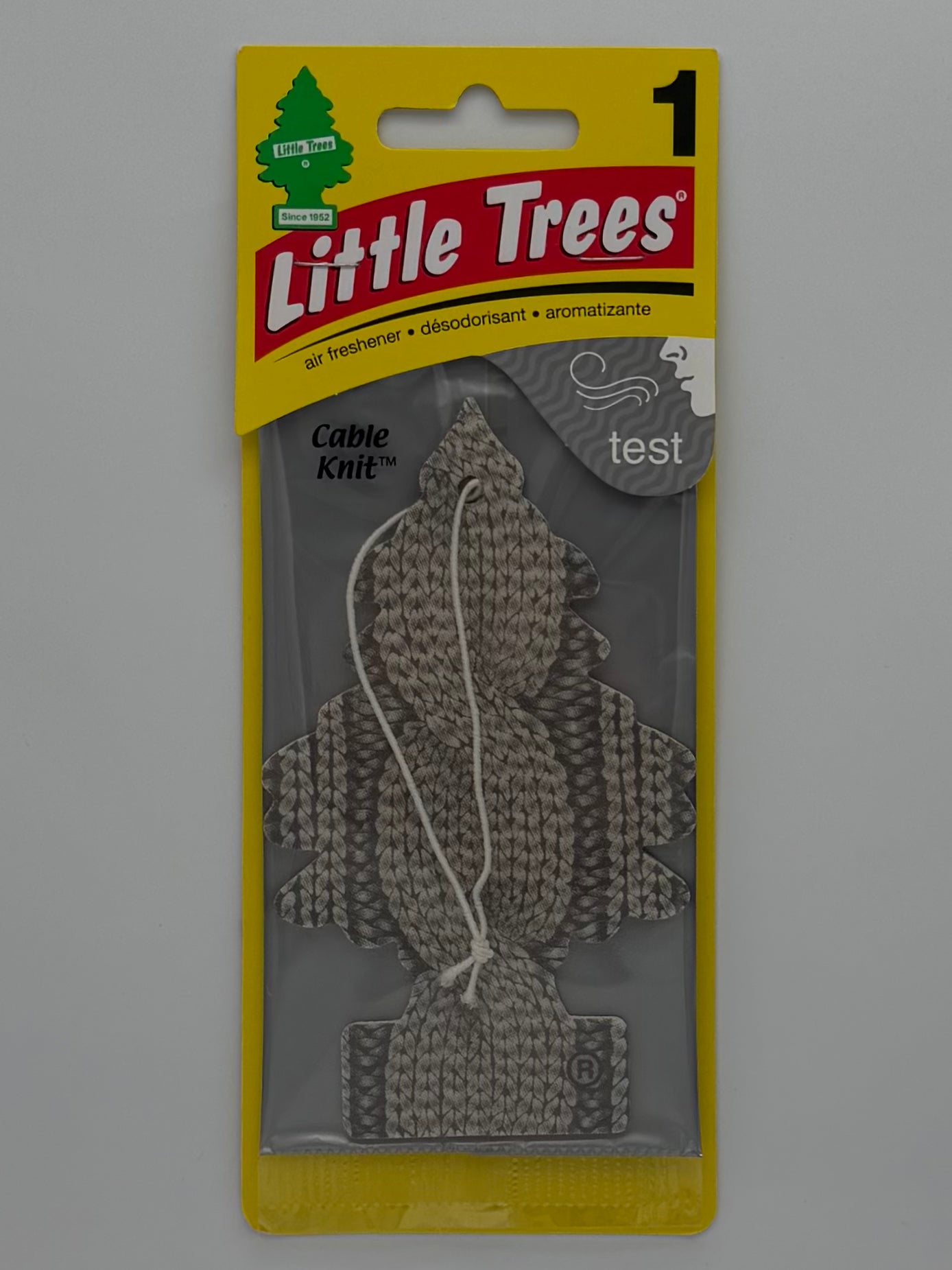Little Trees Cable Knit Air Freshener 1pk